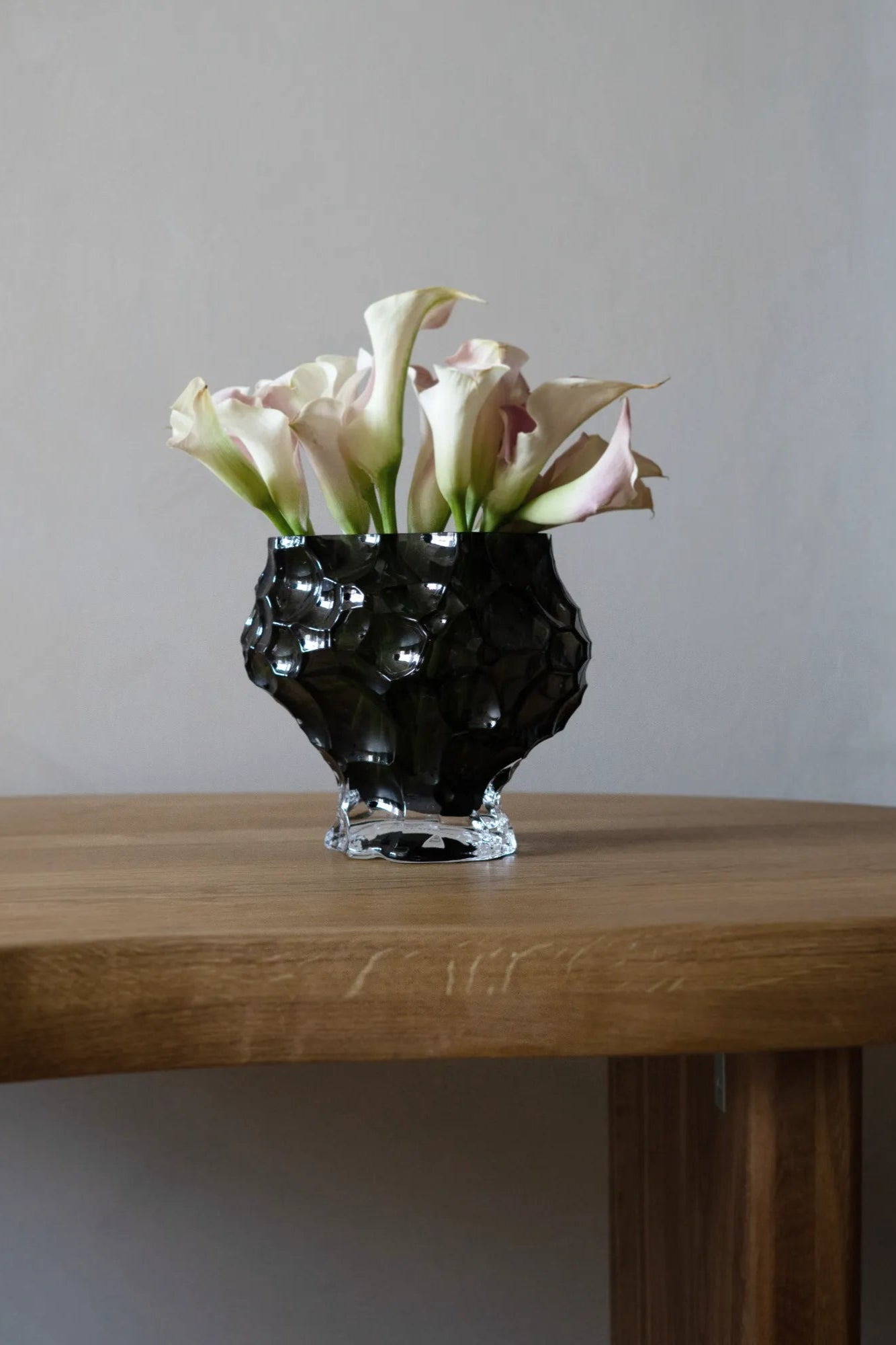 Canyon Vase - Medi displayed in a modern and minimalist home decor setting