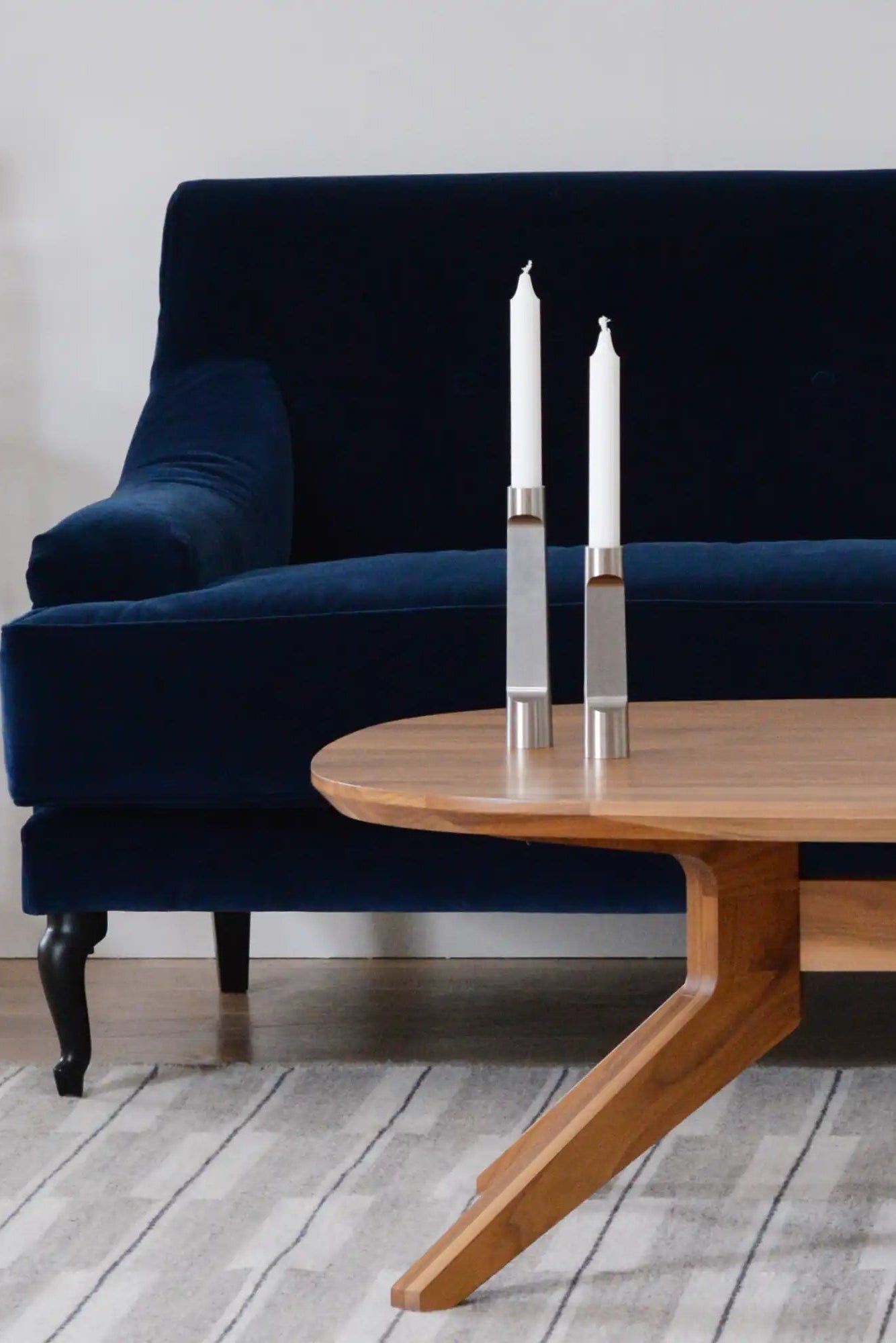 Cross Oval Coffee Table - THAT COOL LIVING