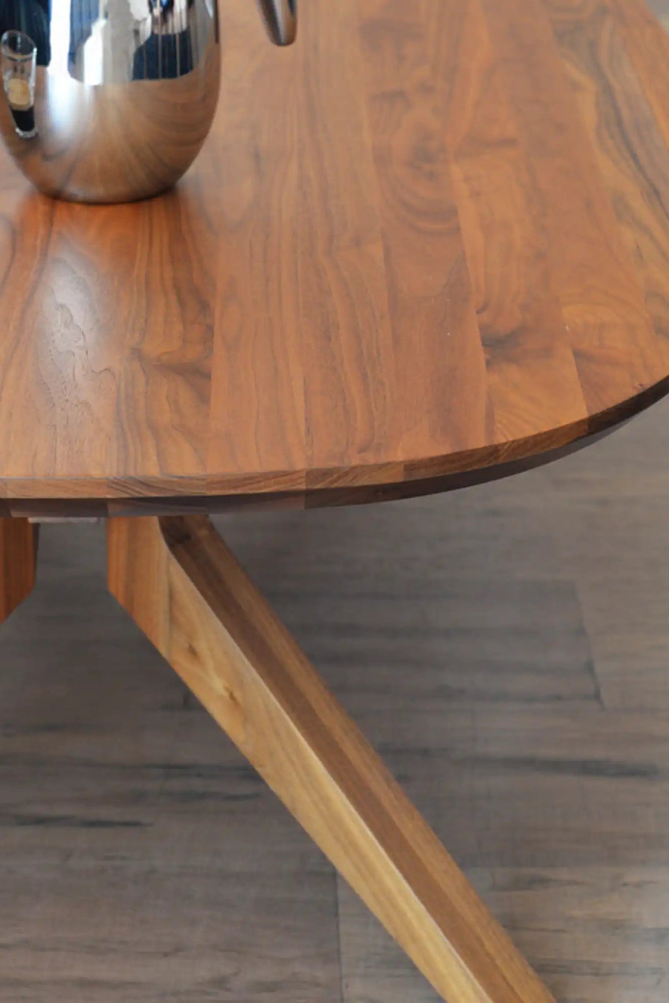 Cross Oval Coffee Table - THAT COOL LIVING