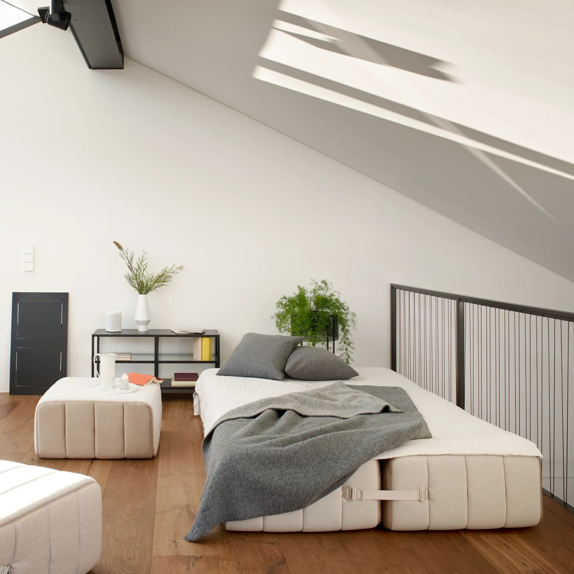 Curt Modular Sofa System - Fabric Jet - THAT COOL LIVING