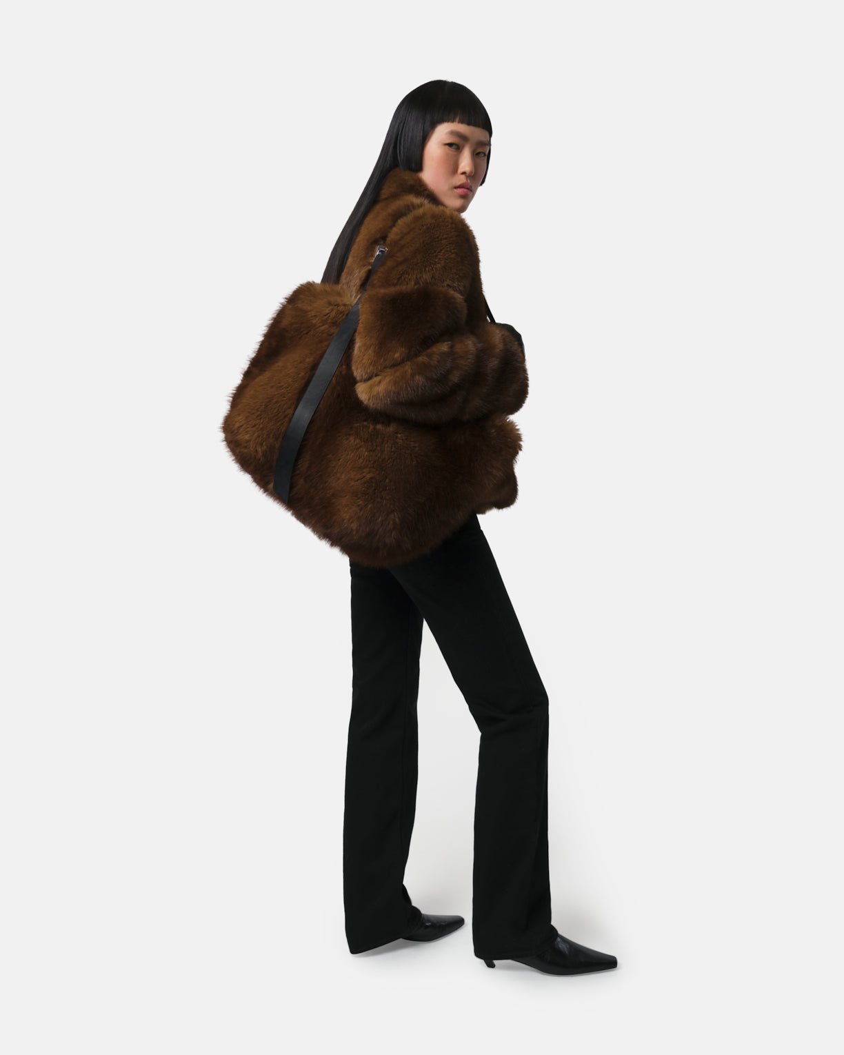 Esti - Faux Mink Tote