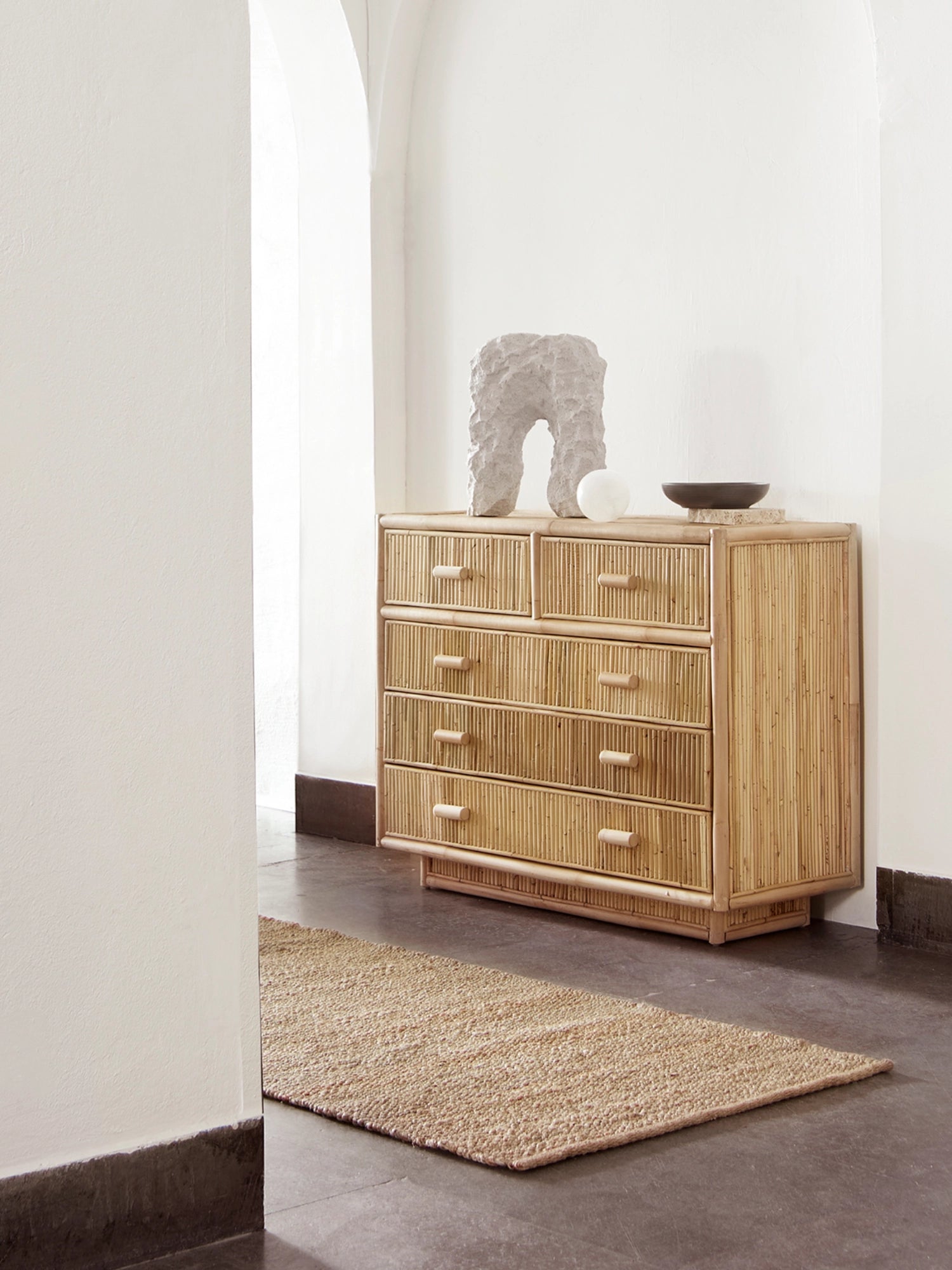 Palma Rattan Dresser