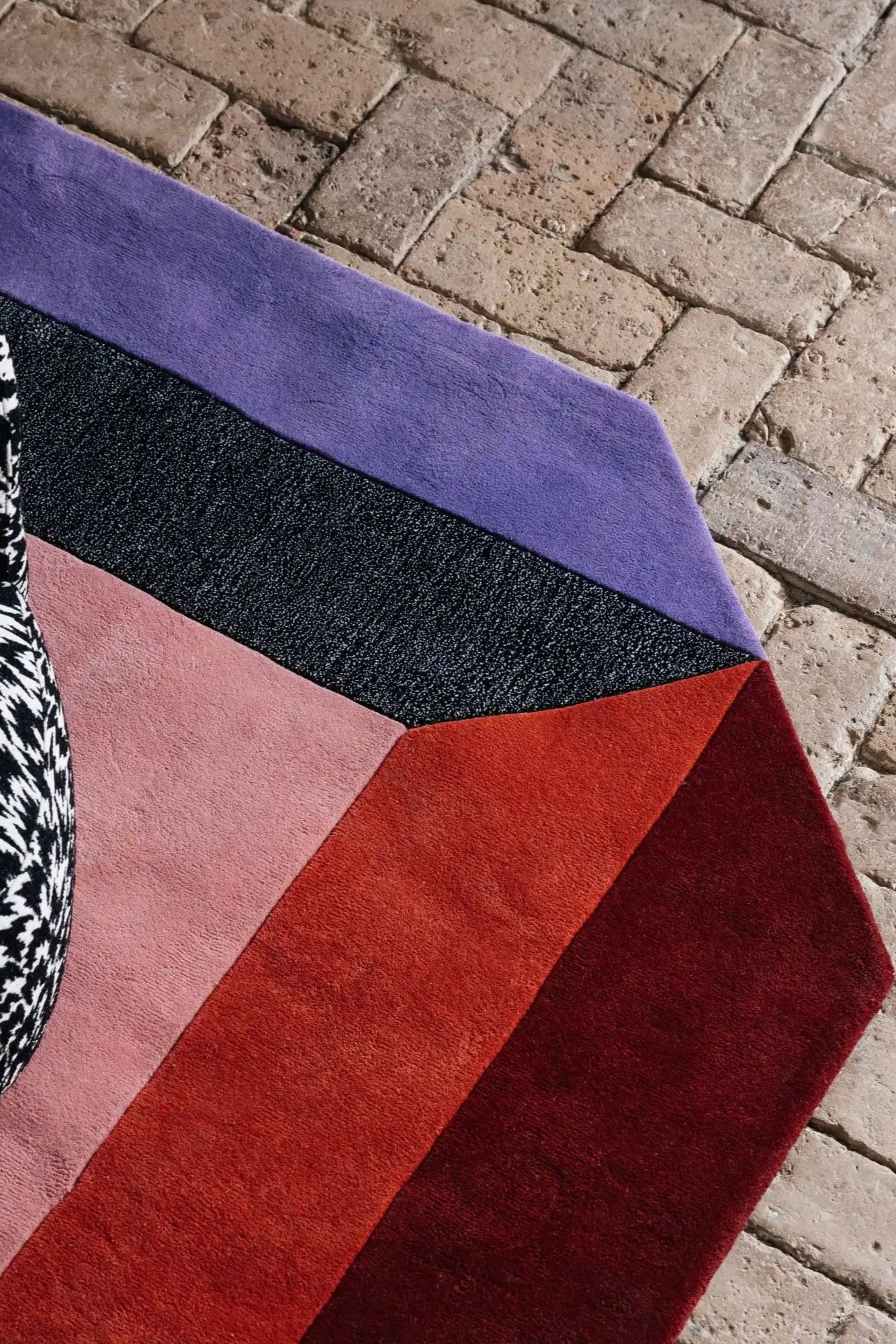 Crystal Spectrum Wool Rug - THAT COOL LIVING