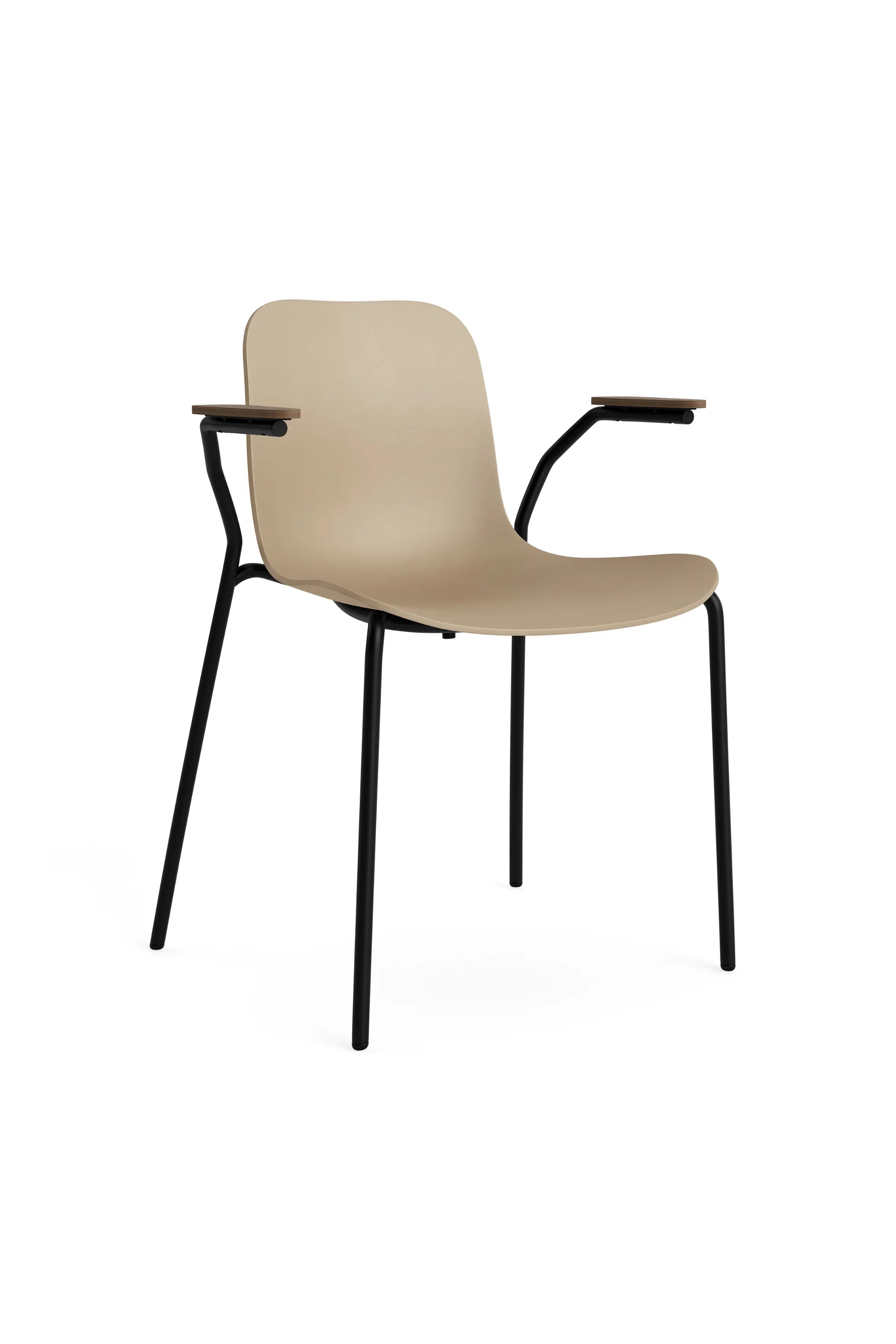 Langue Chair w/ Armrest