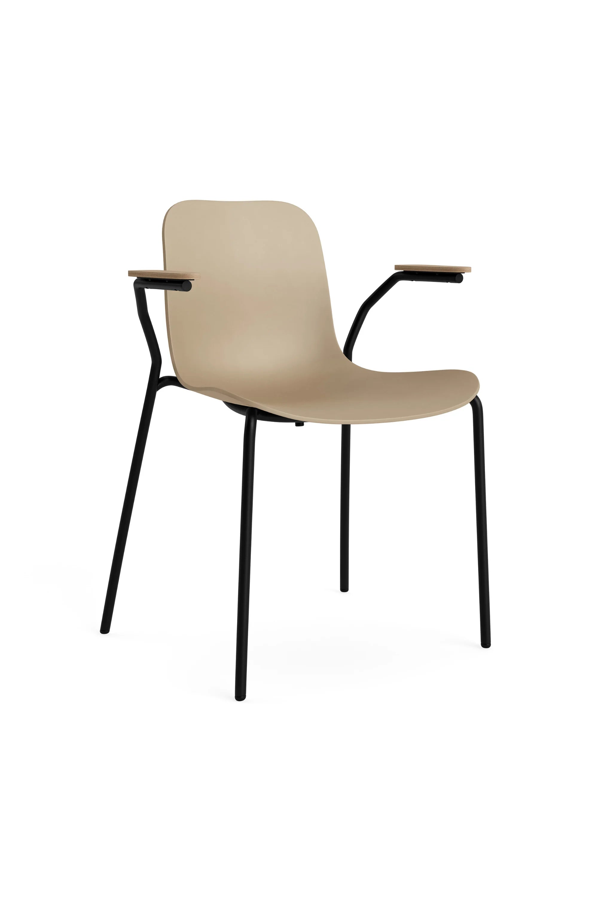Langue Chair w/ Armrest