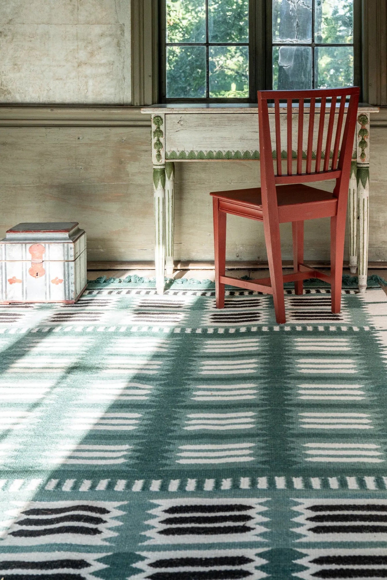 Thick and plush Hilma Wool Rug for added comfort and warmth