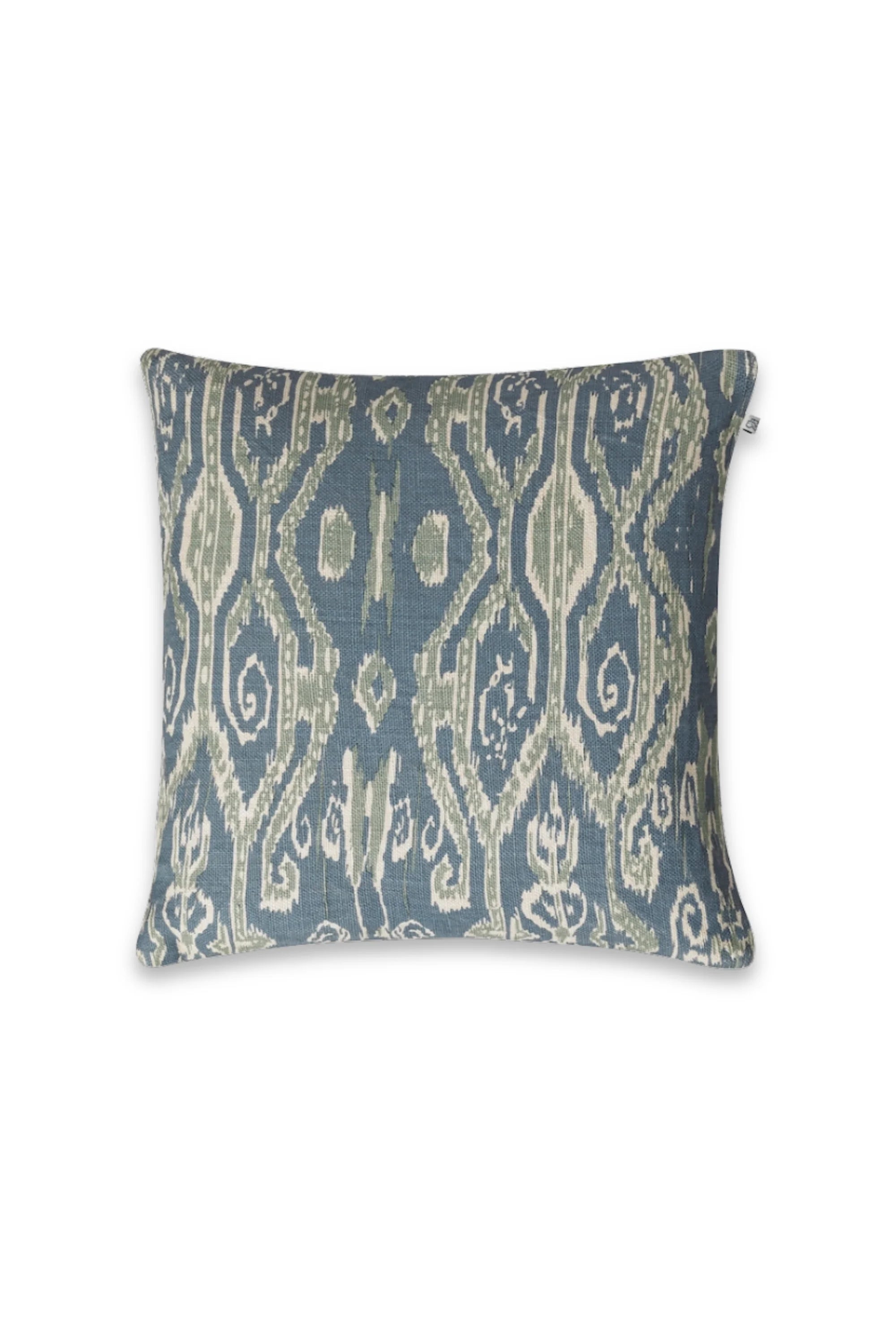 Ikat Madras Throw Pillow