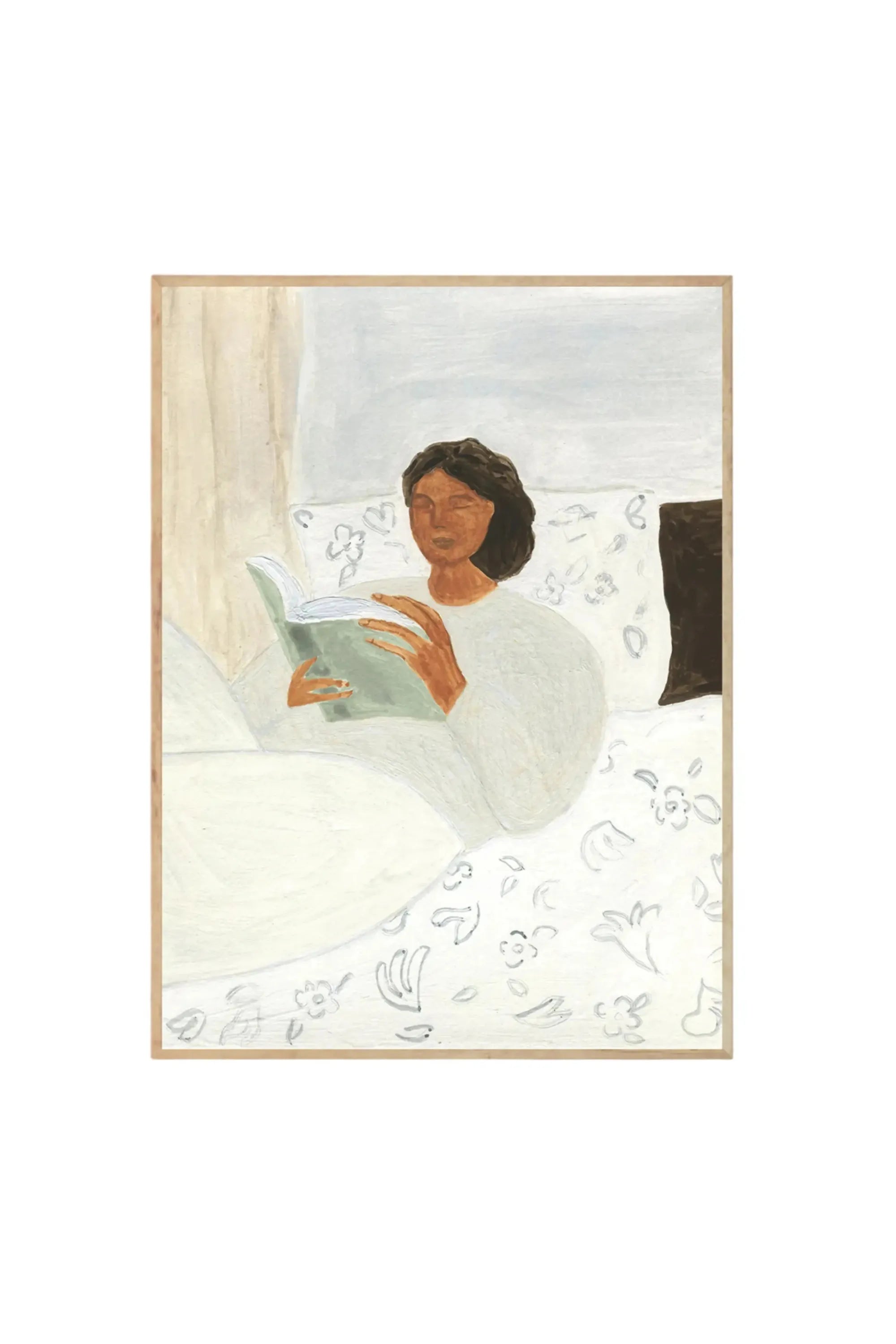 Morning Read - Art Print