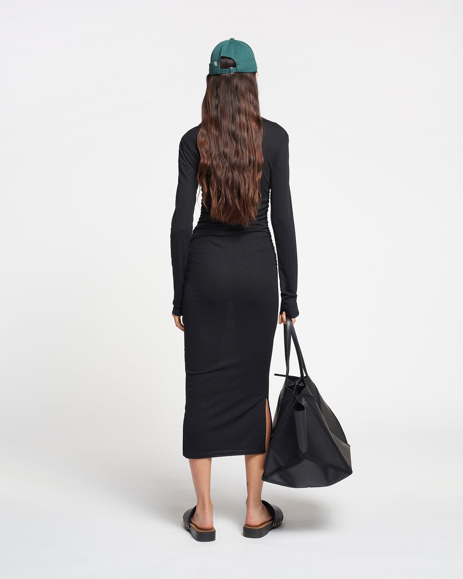 Verity - Mesh Jersey Shirt Dress