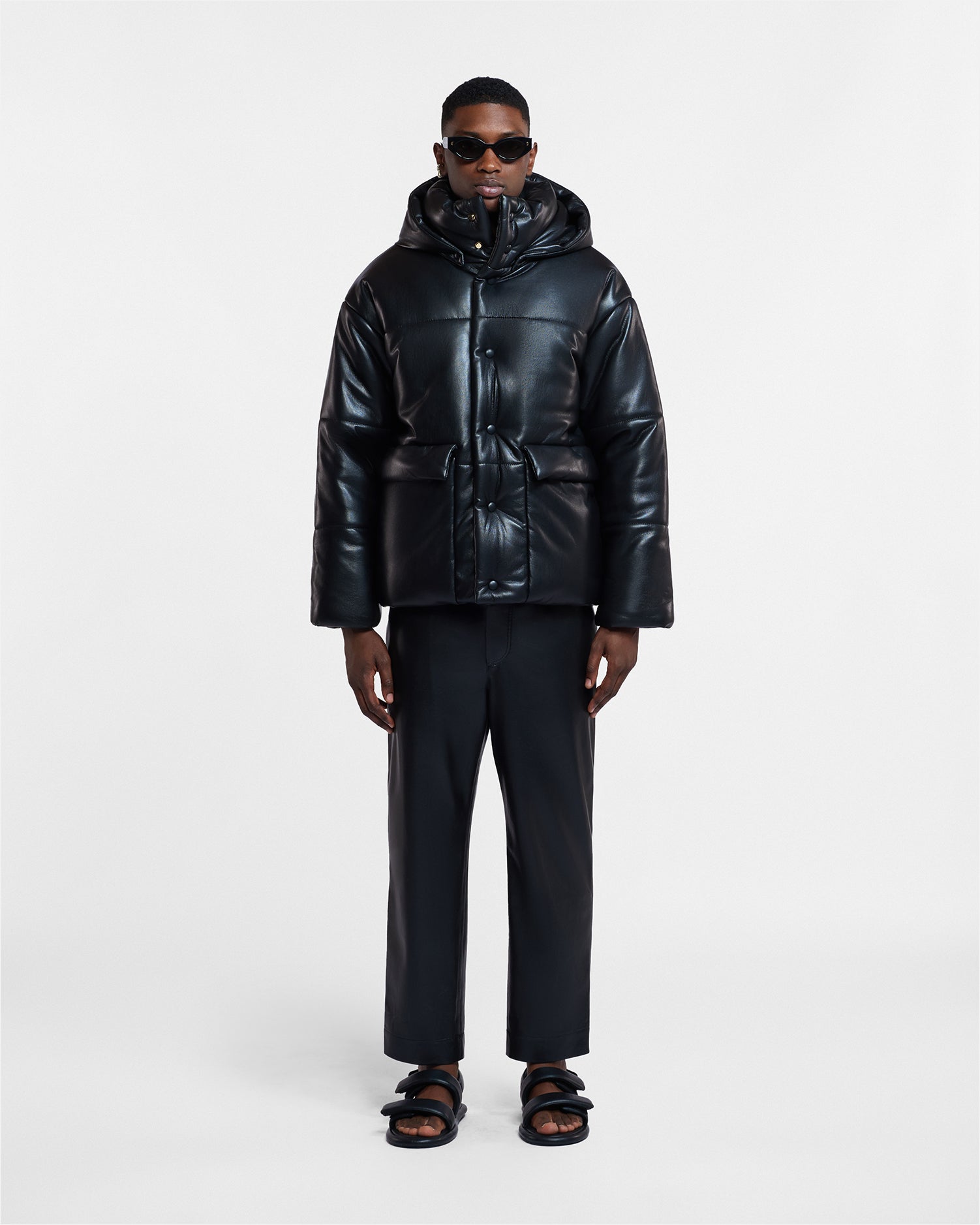 Jain - Relaxed Alt-Leather Pants