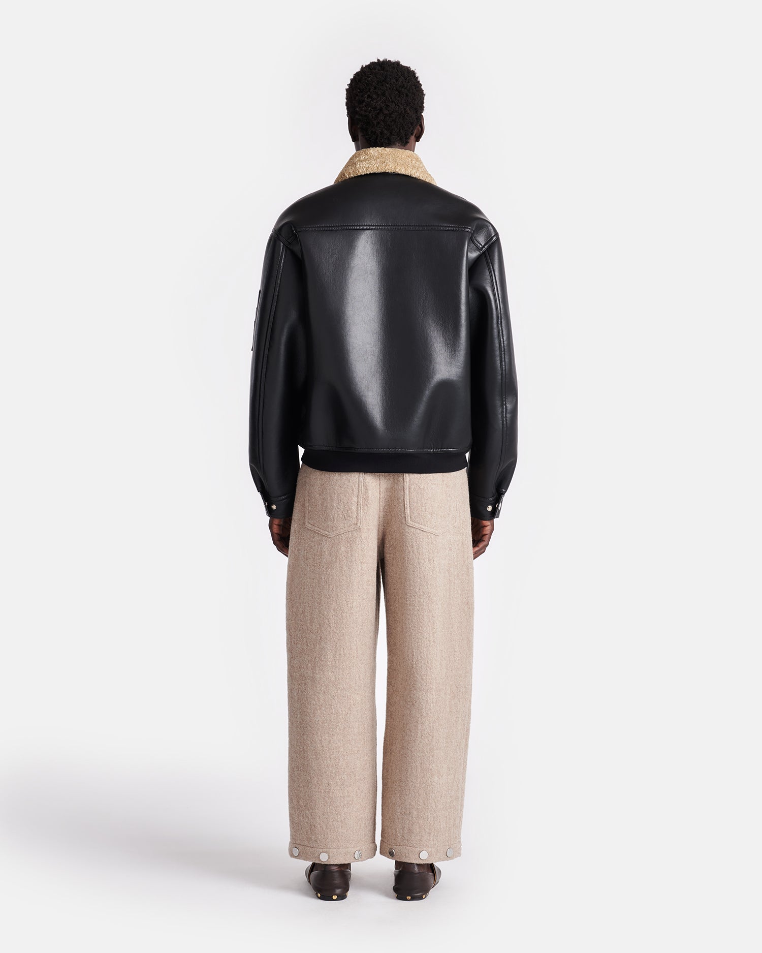 Lude - Bonded Shearling Flight Jacket