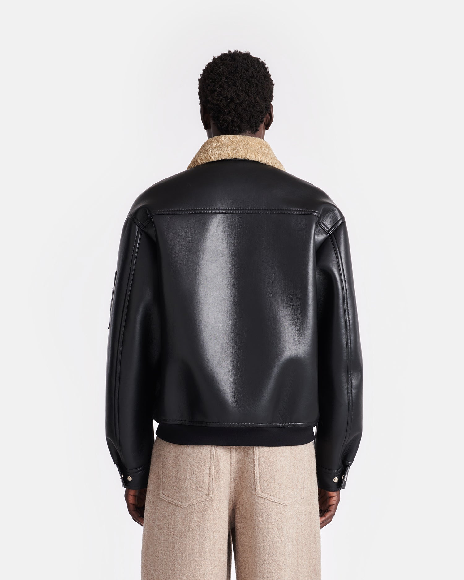 Lude - Bonded Shearling Flight Jacket