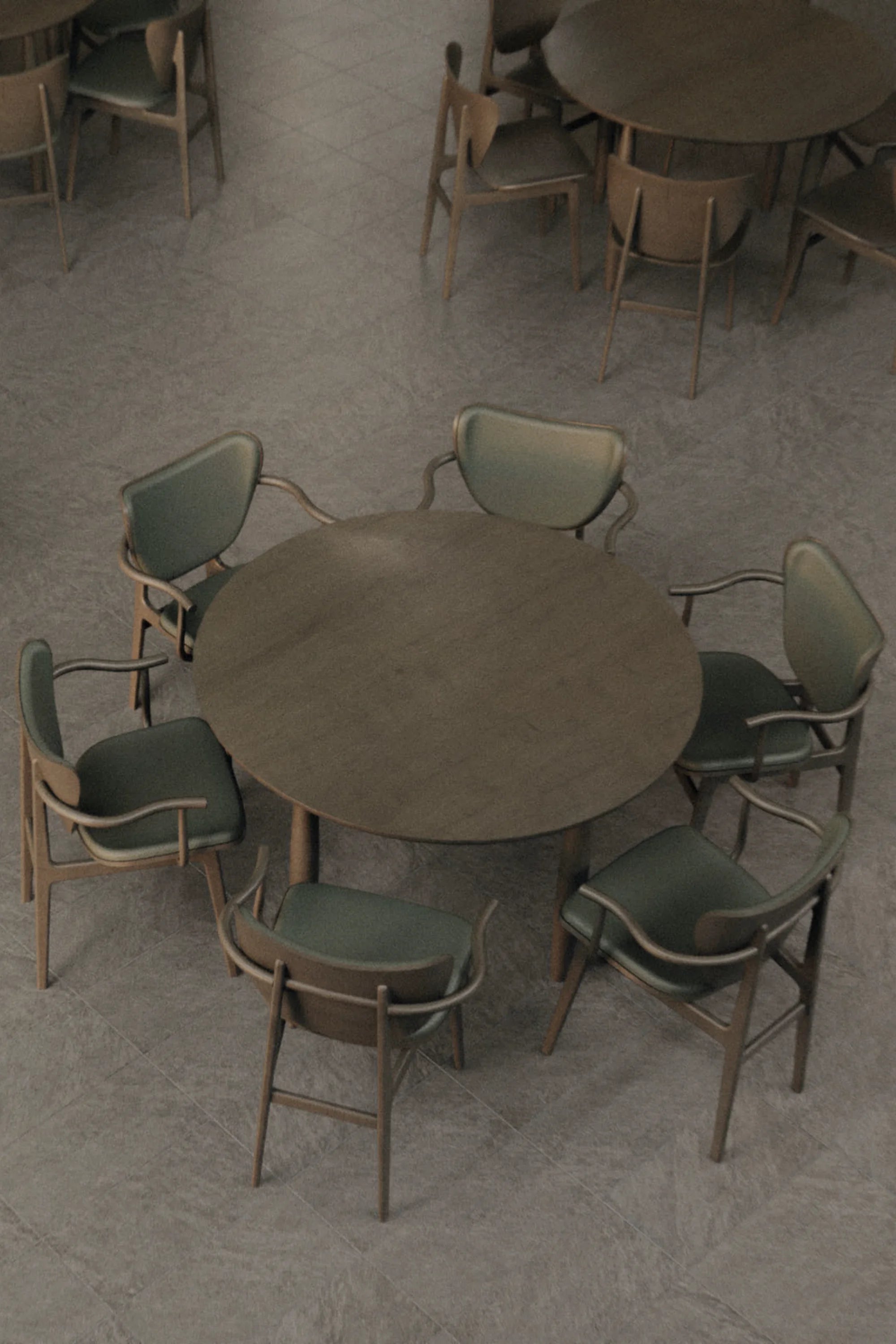 Oku Round Dining Table - THAT COOL LIVING
