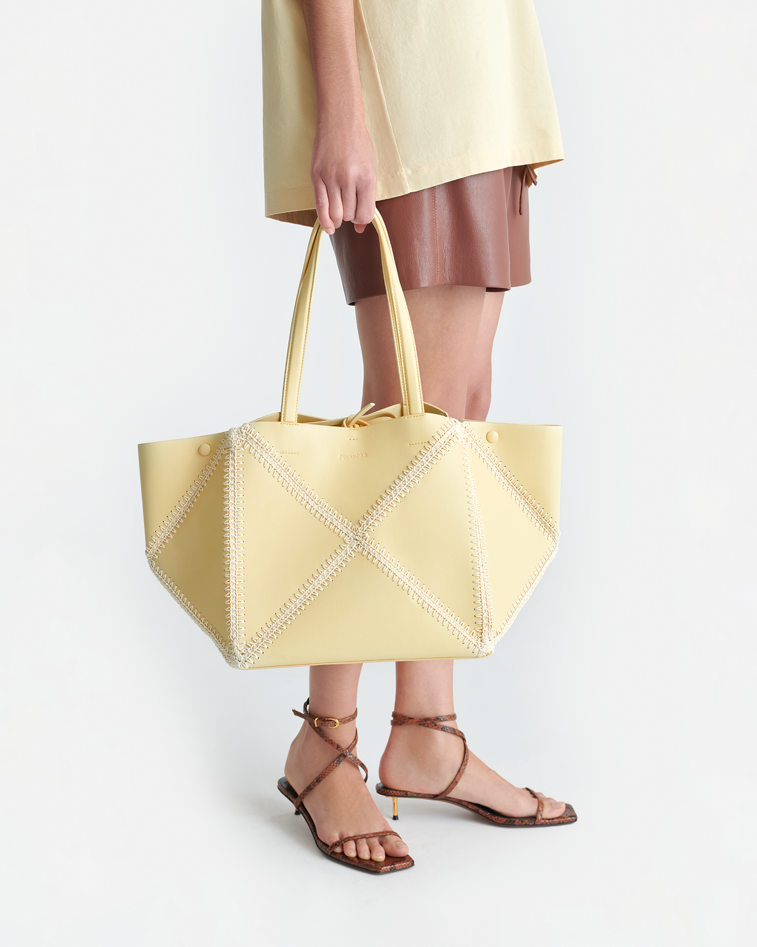 Origami Tote - Alt-Nappa Crochet
