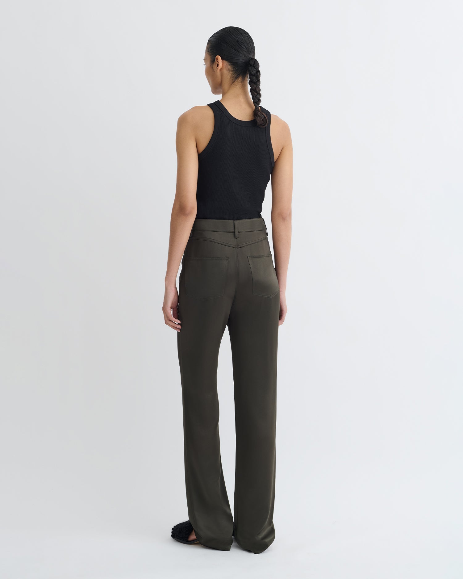 Tita - Slip Satin Pants