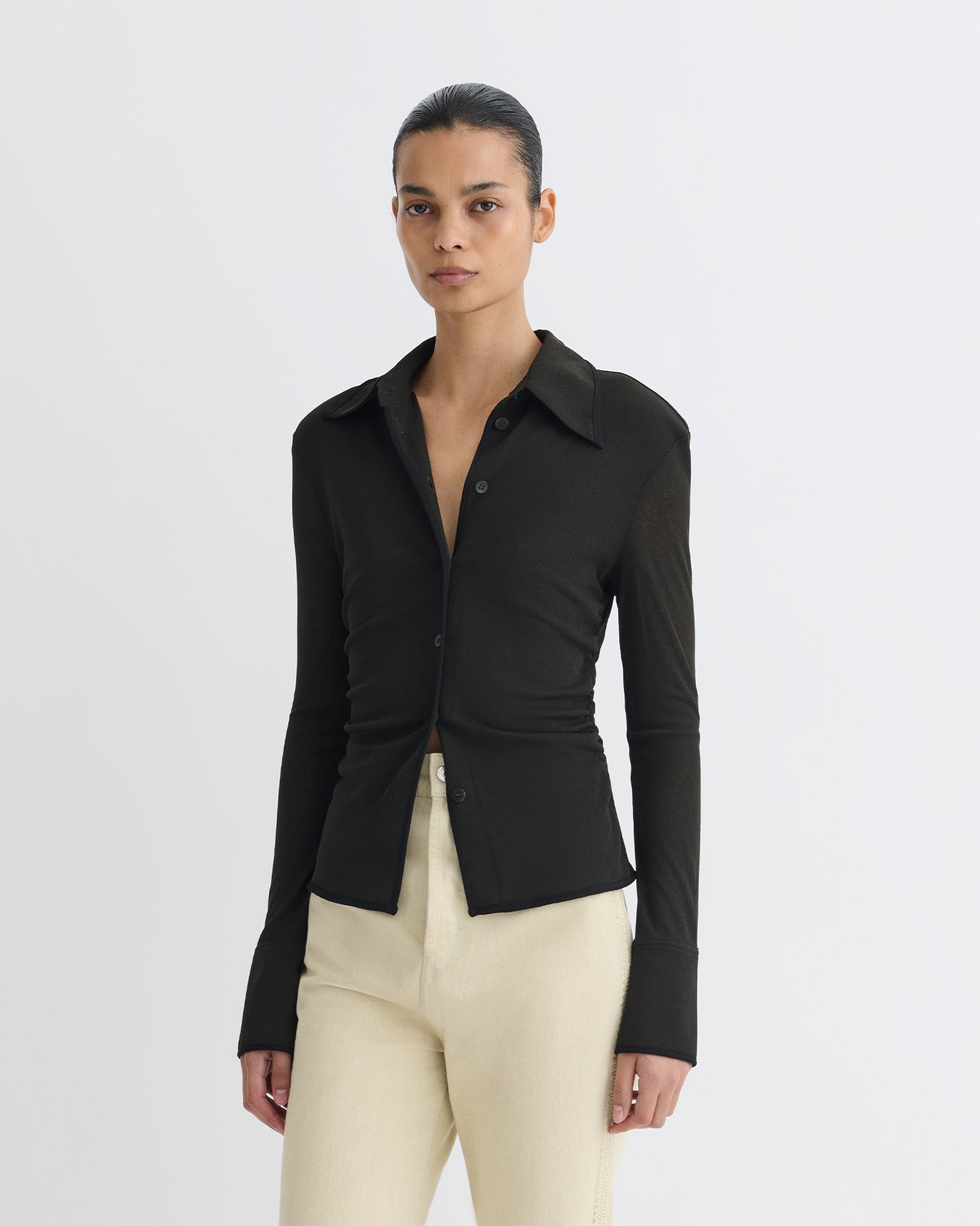 Idana - Mesh Jersey Shirt