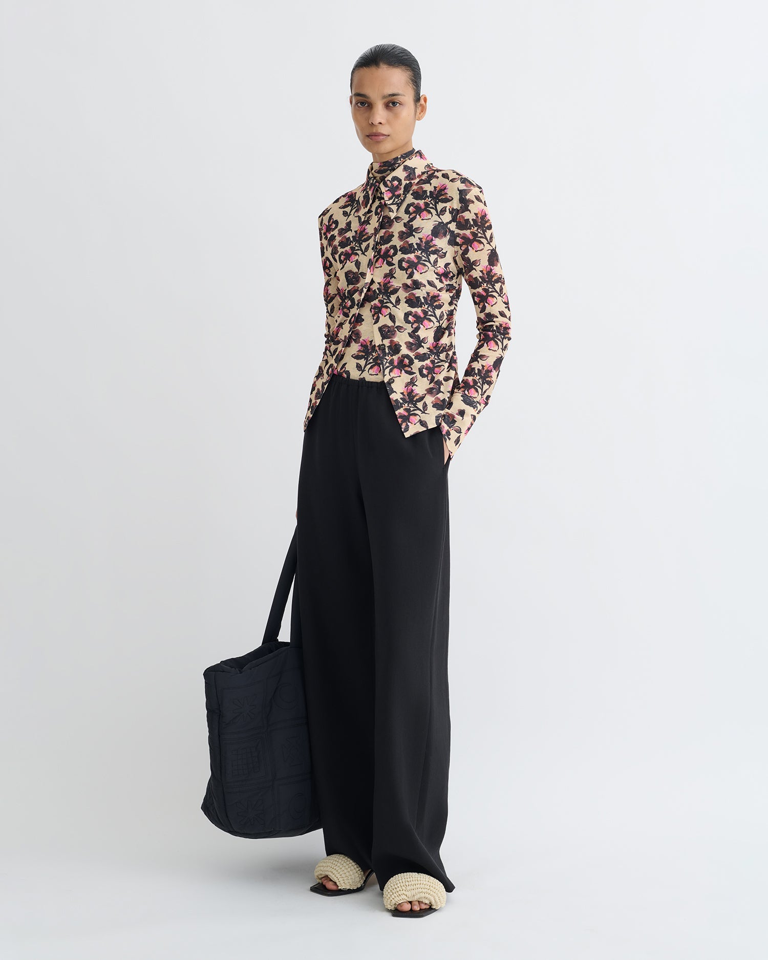 Idana - Mesh Jersey Shirt