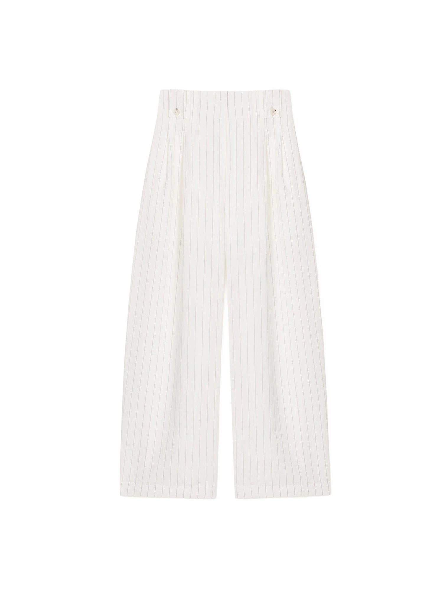 Jenci - Pleated Wide-Leg Pants