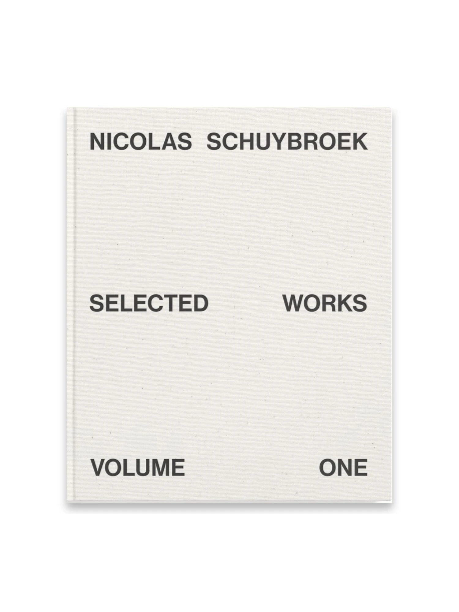 Nicolas Schuybroek: Selected Works