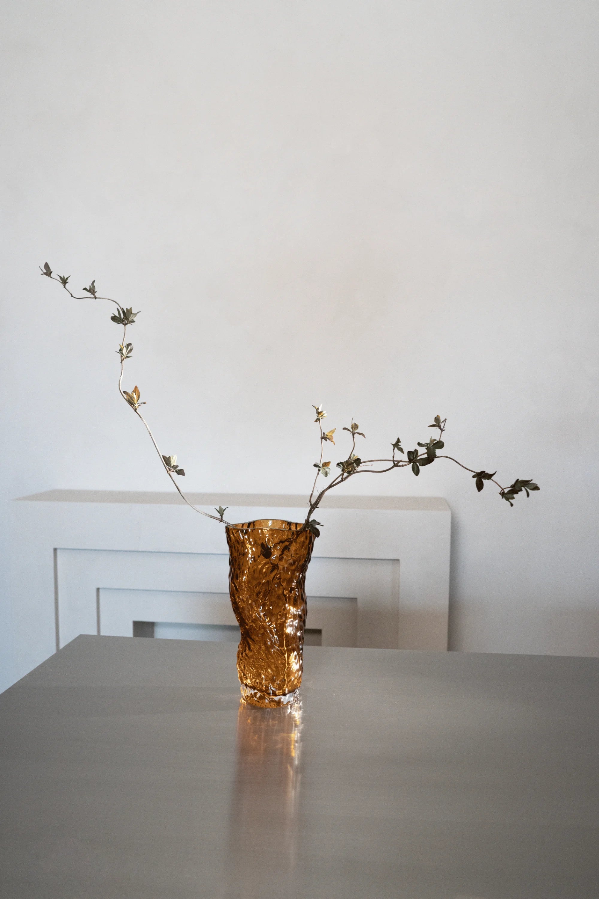 Ostrea Rock Glass Vase