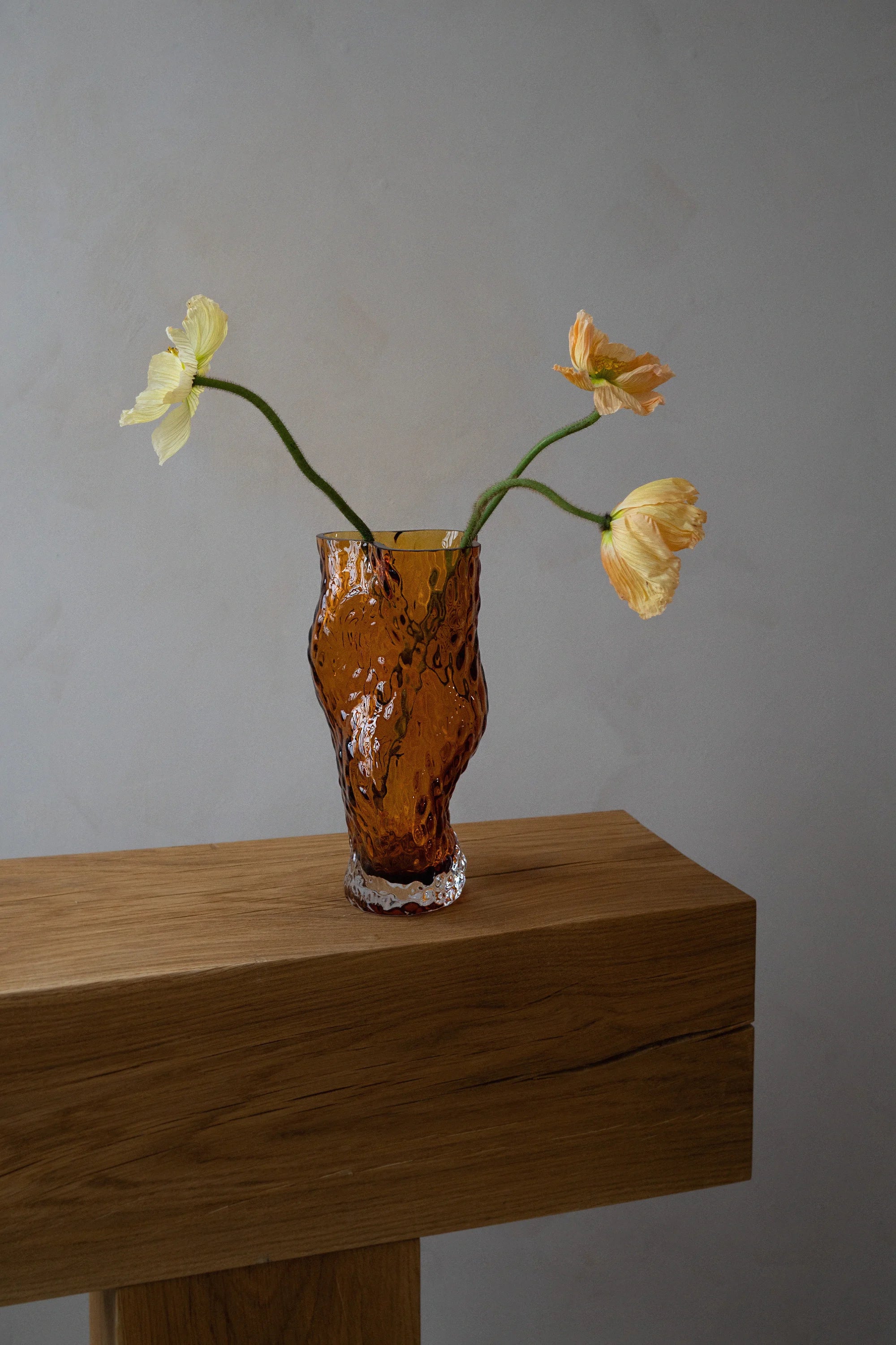 Ostrea Rock Glass Vase