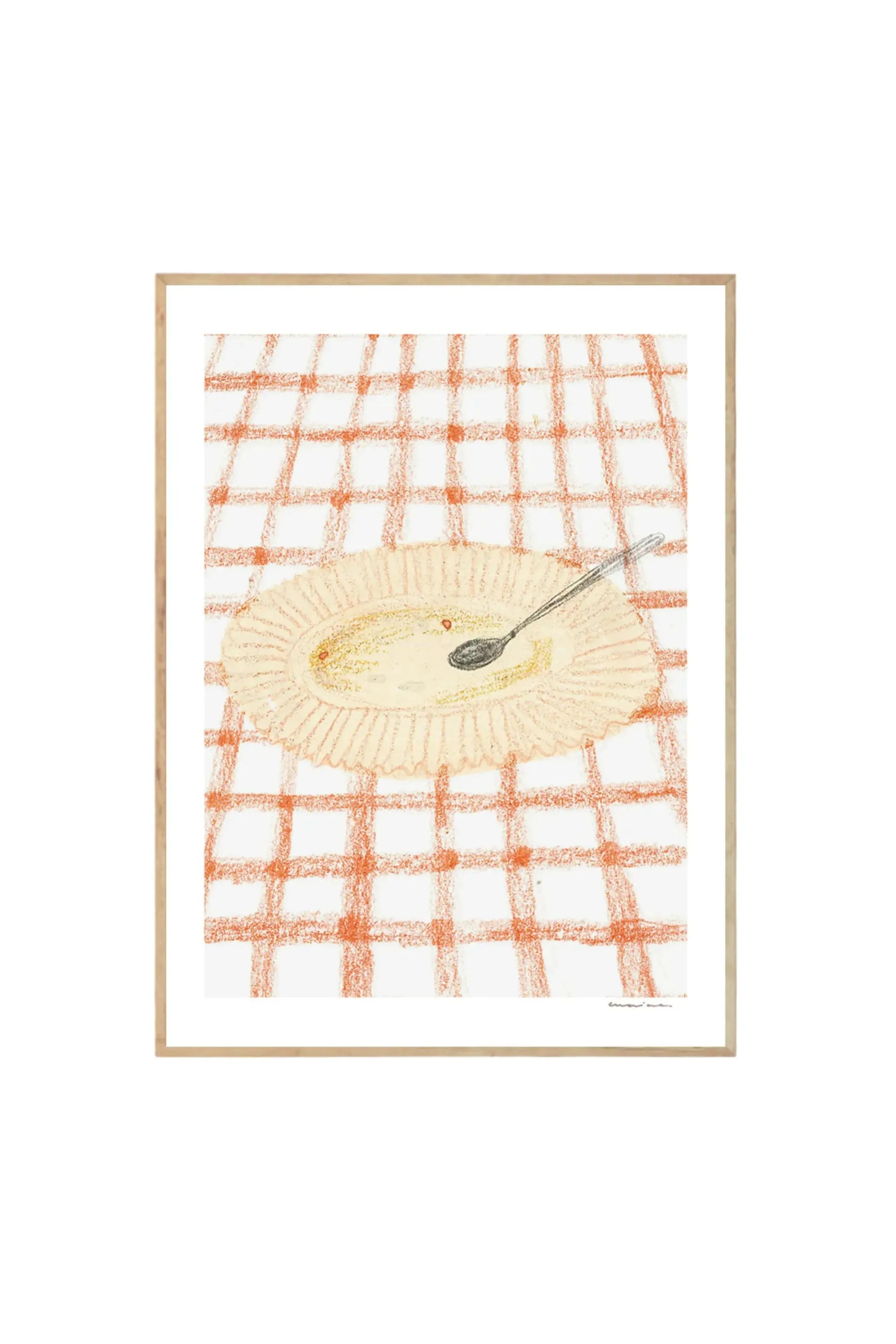 Plato Hondo - Art Print