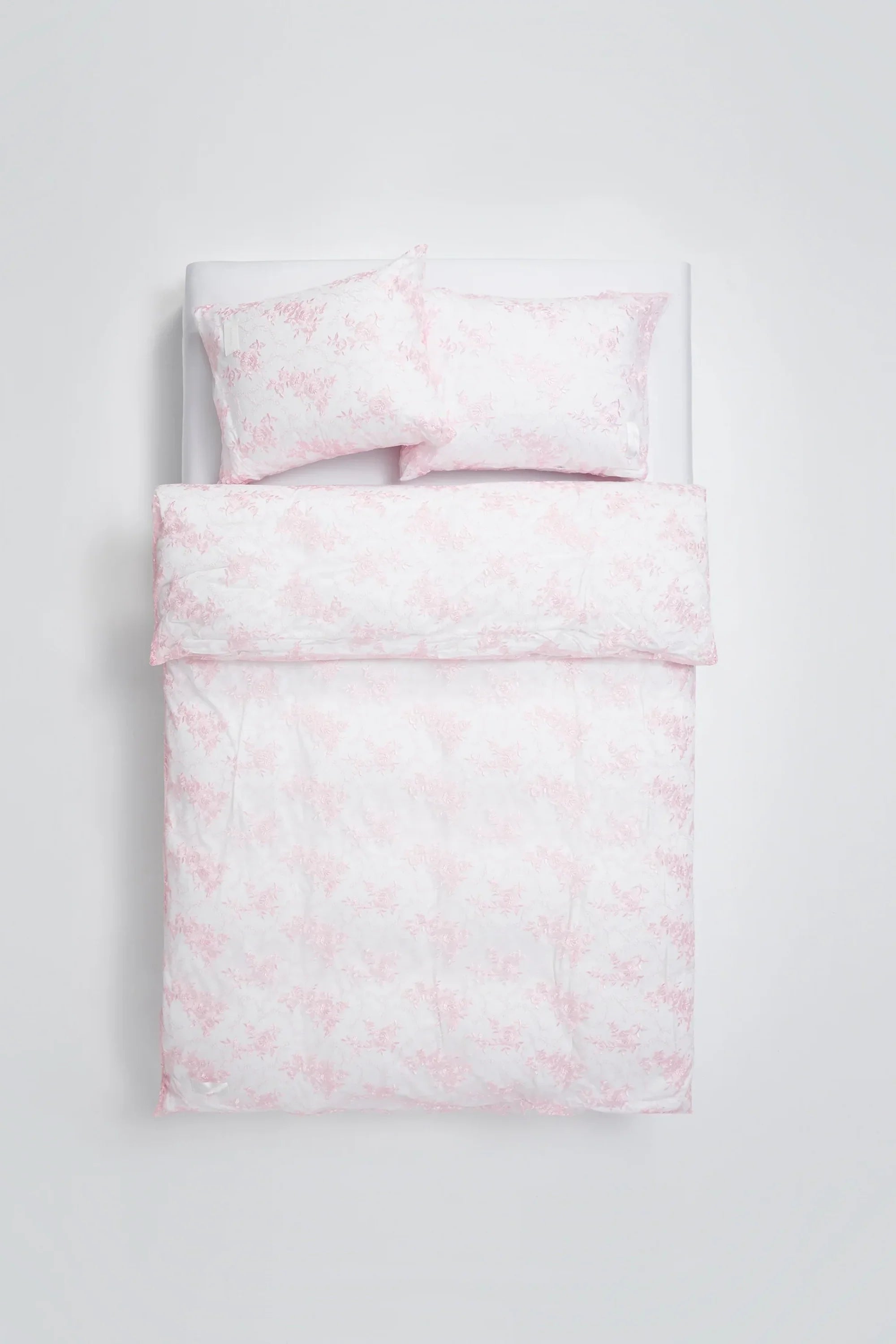 Rose Lace Duvet Cover