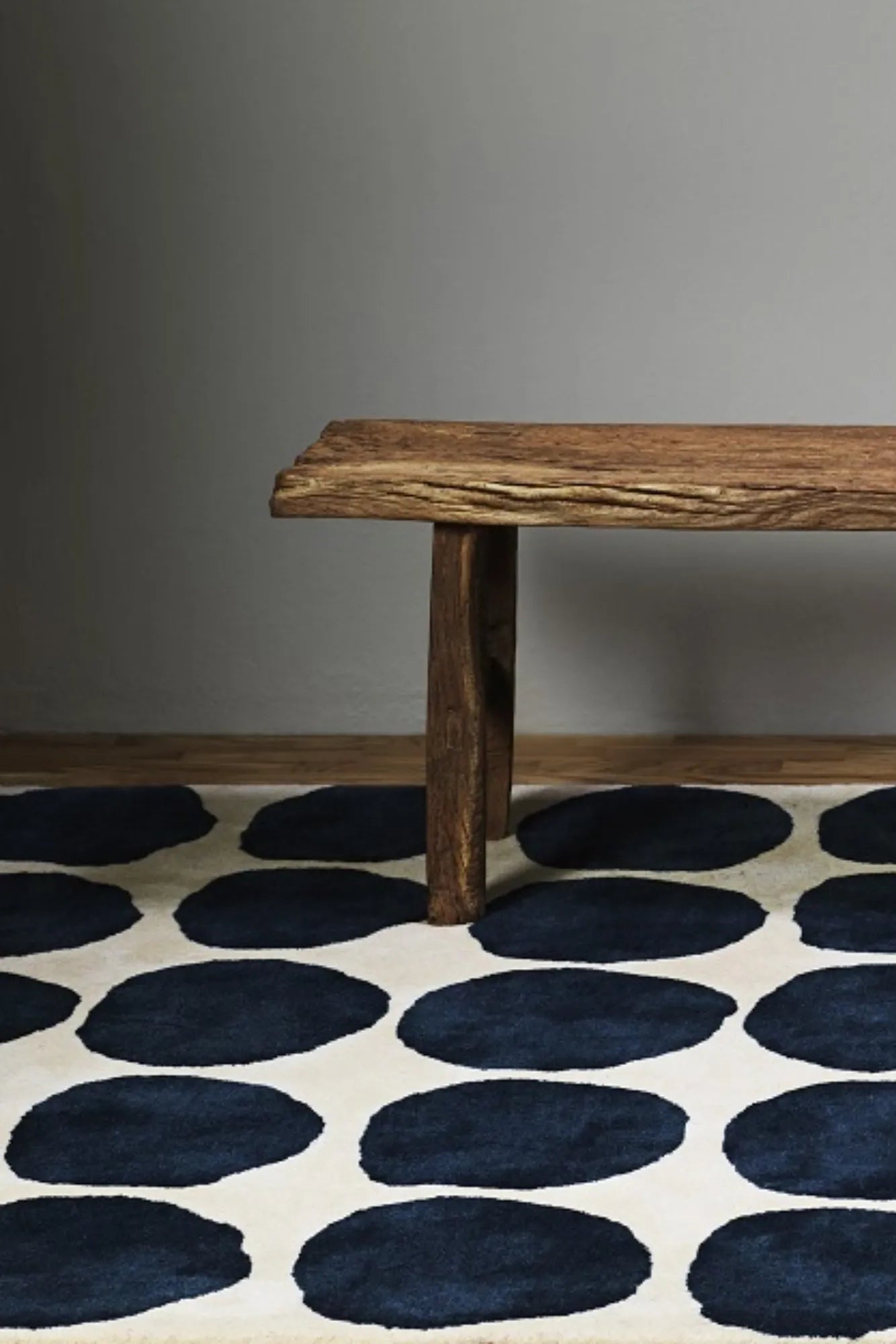 Elegant Dots 2 Wool Rug with a plush and cozy texture