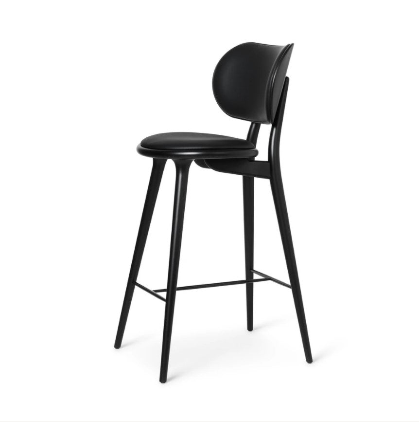 High Stool Backrest | Black beech | 69 cm | by Space Copenhagen - THAT COOL LIVING