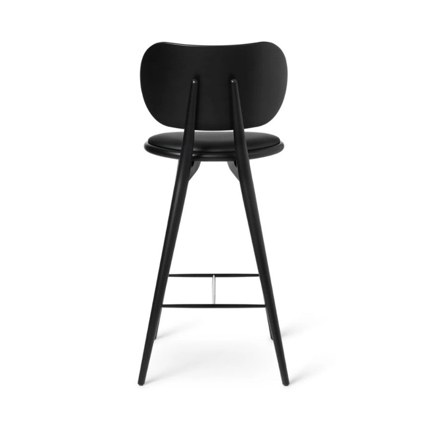 High Stool Backrest | Black beech | 69 cm | by Space Copenhagen - THAT COOL LIVING