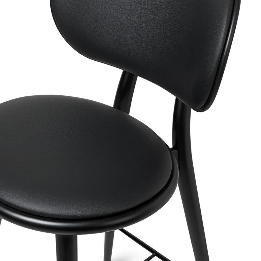 High Stool Backrest | Black beech | 69 cm | by Space Copenhagen - THAT COOL LIVING