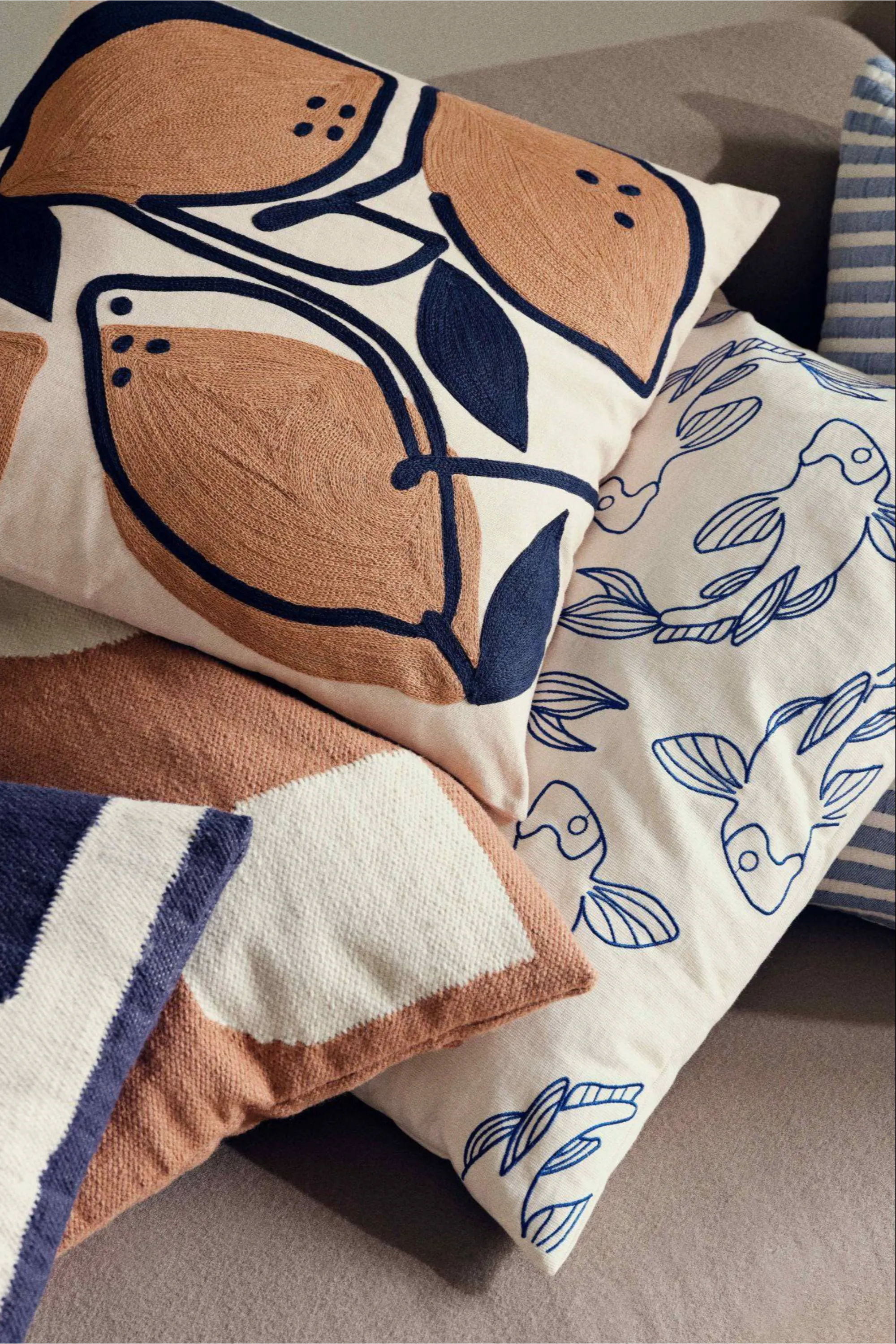 Koi Cushion Cover