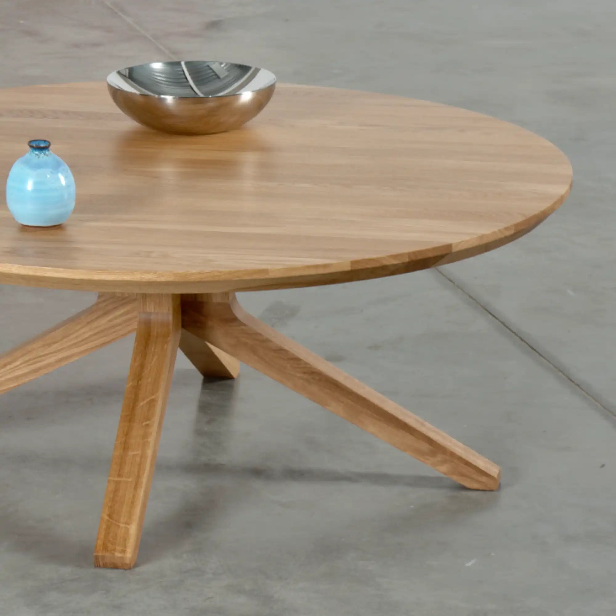 Cross Round Coffee Table