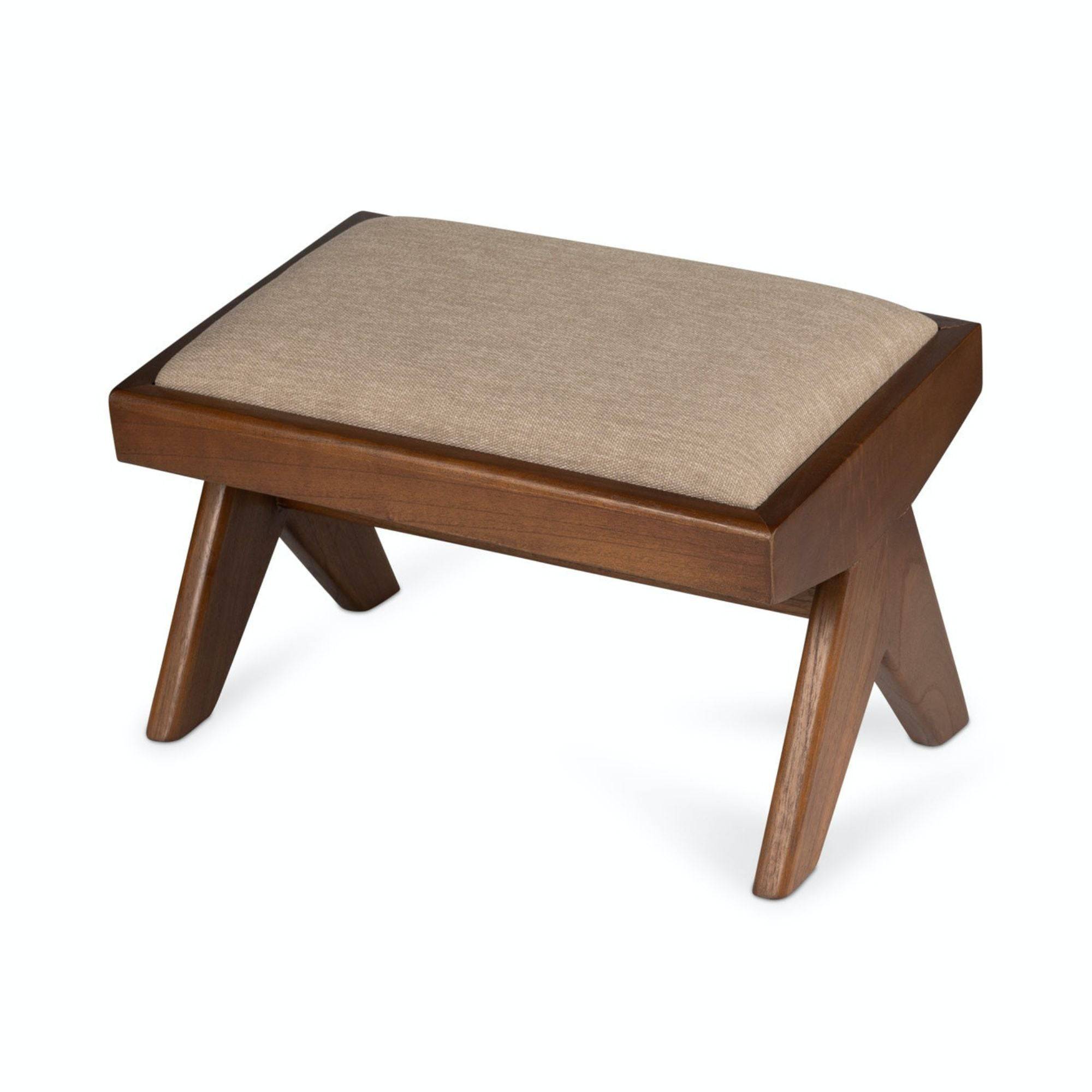 Upholstered Kangaroo Footstool - THAT COOL LIVING