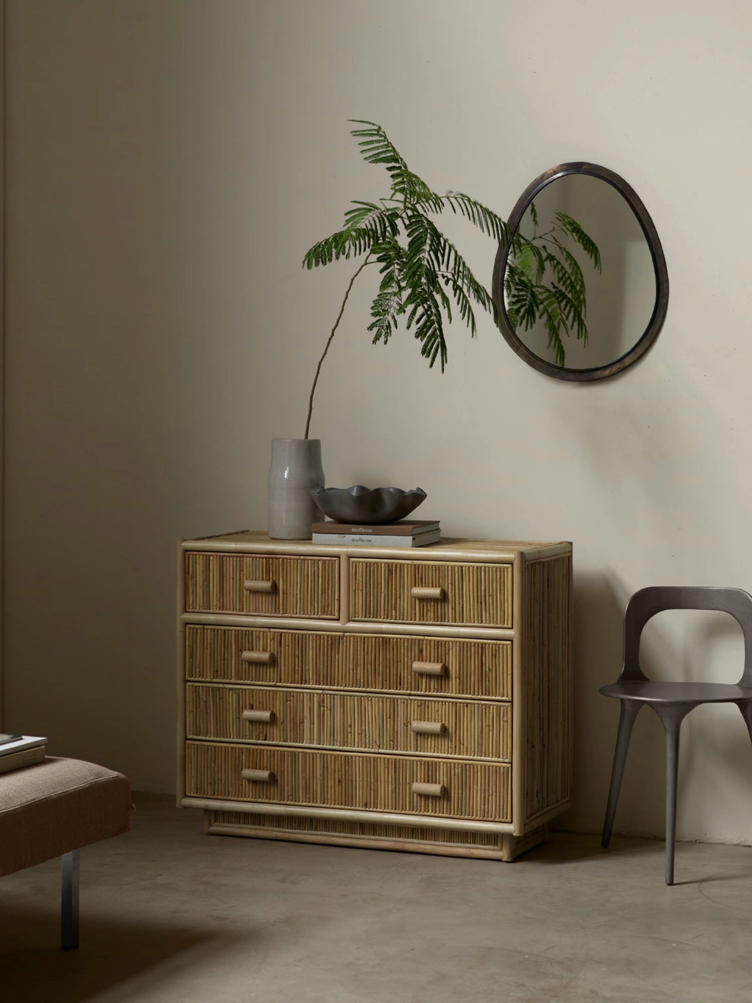 Palma Rattan Dresser
