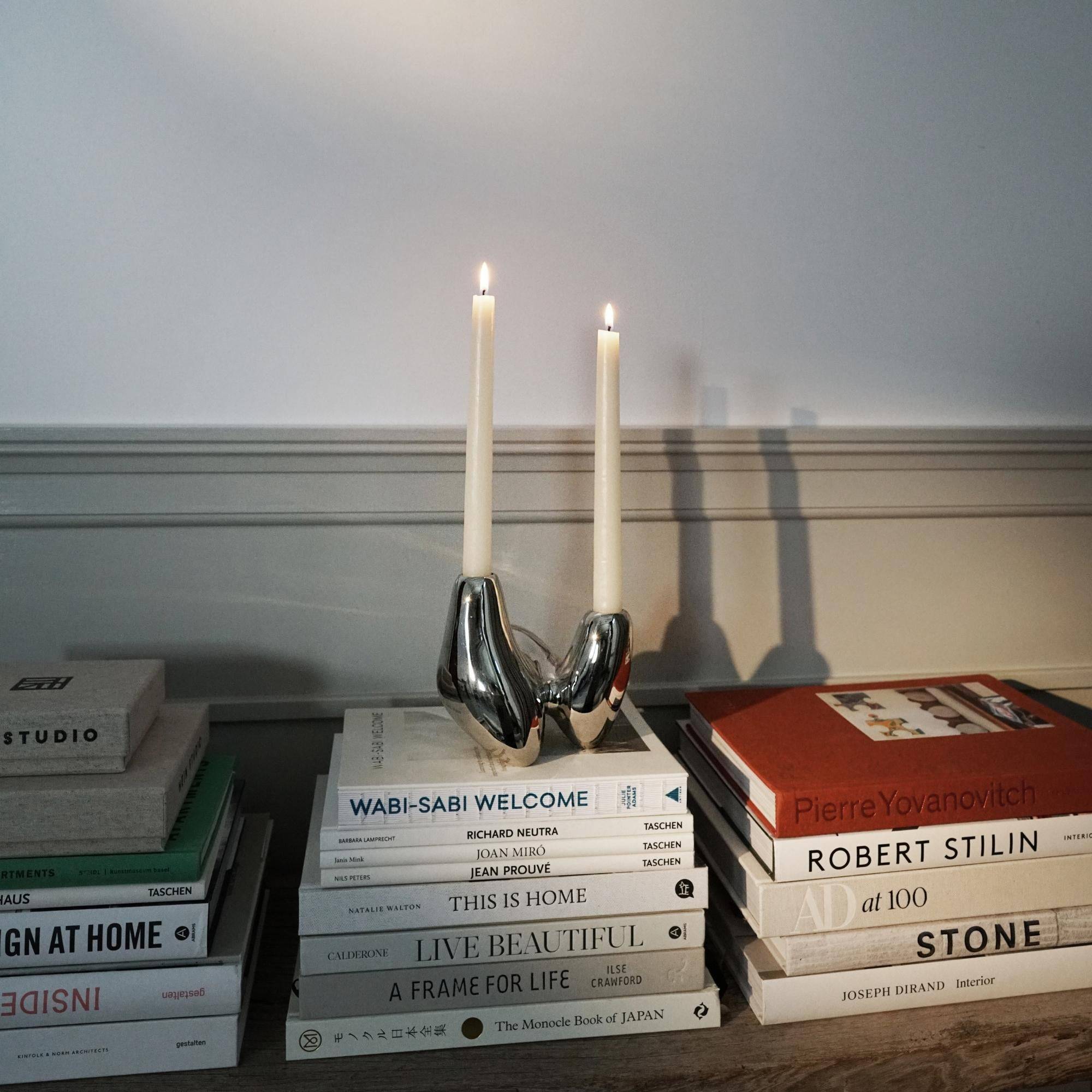 Unity Candleholder - Silver - THAT COOL LIVING