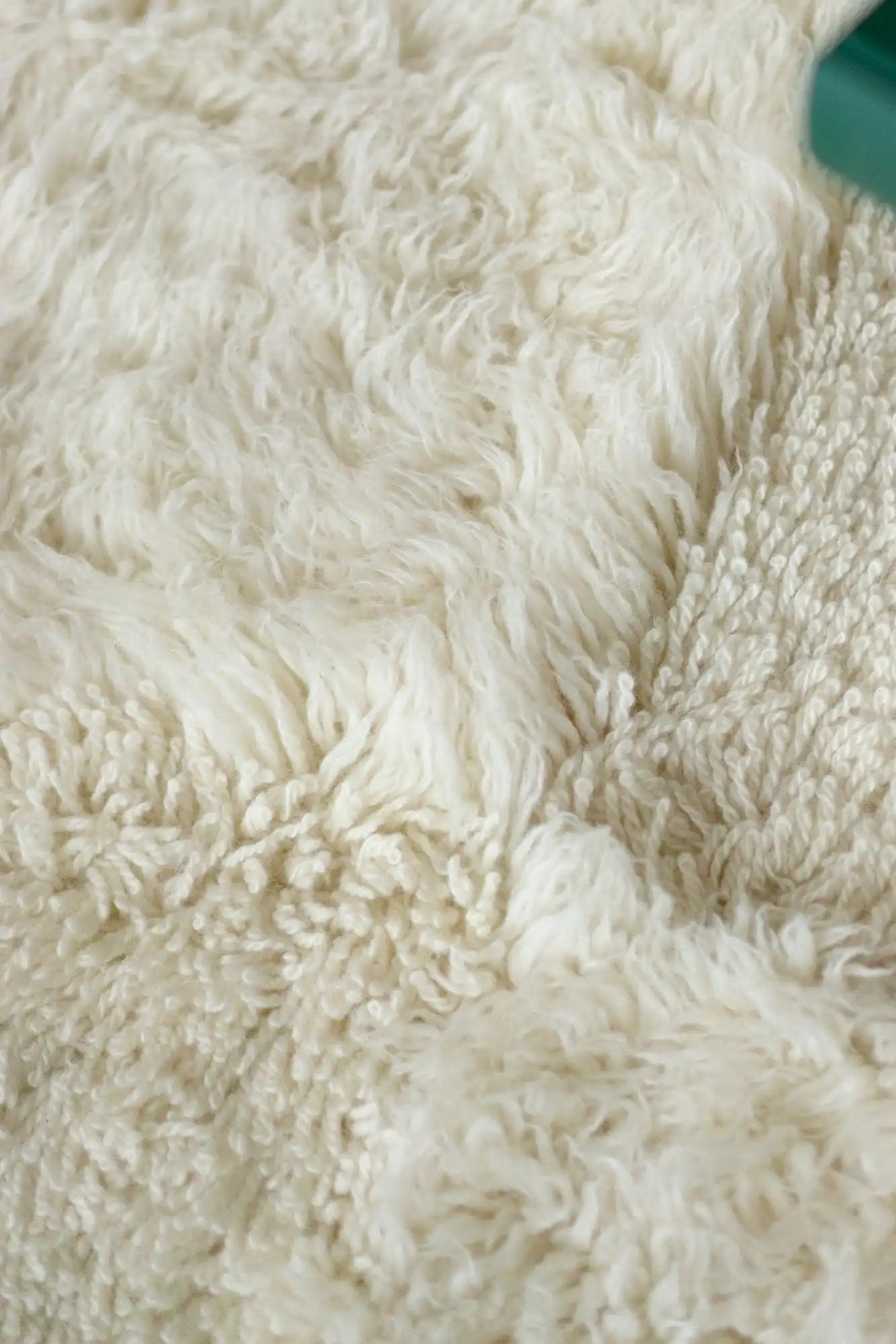 Shaggy Checked Rug - THAT COOL LIVING