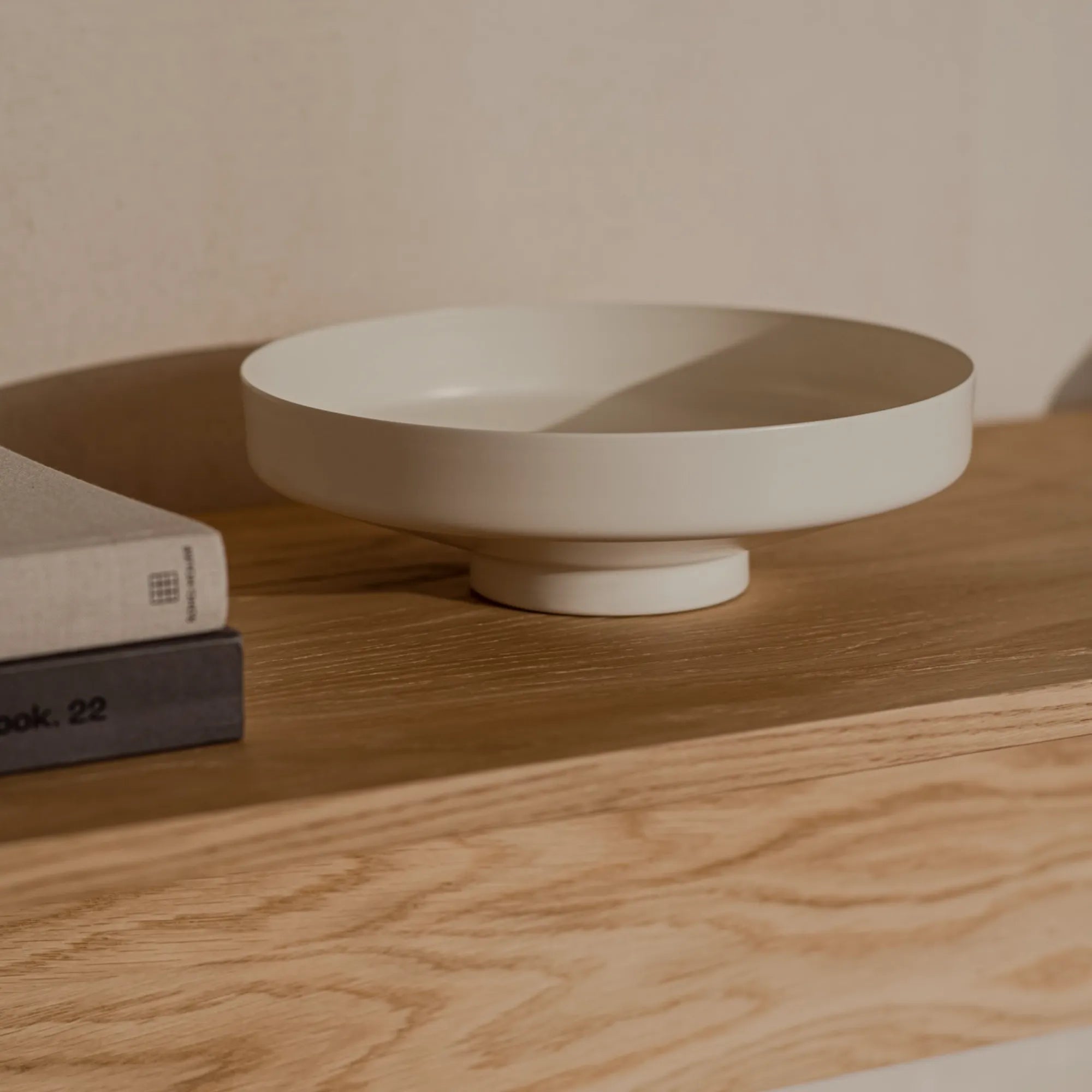 Vilu Bowl in a modern dining table setting with elegant tableware