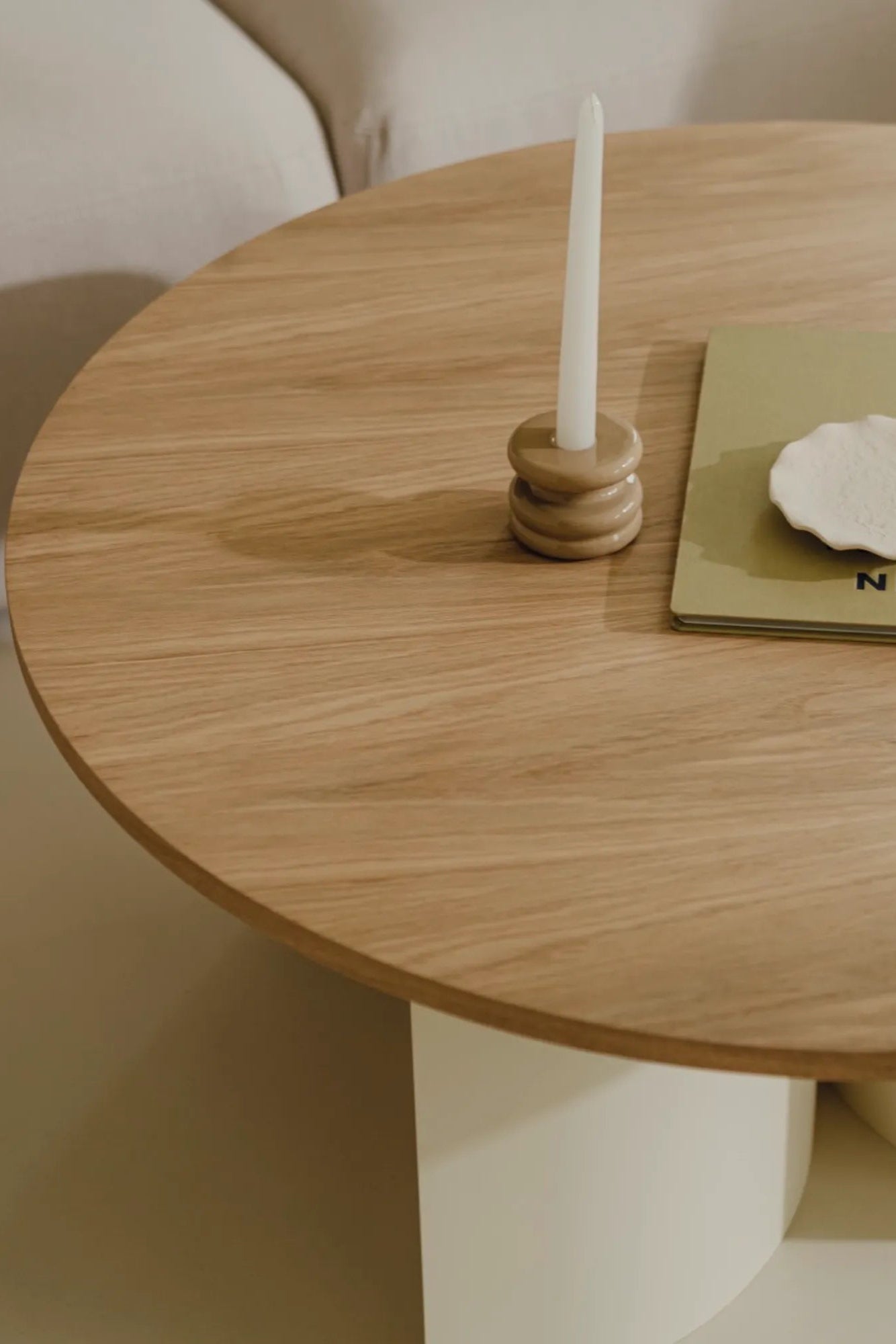Contemporary style coffee table with clean lines and a glossy surface