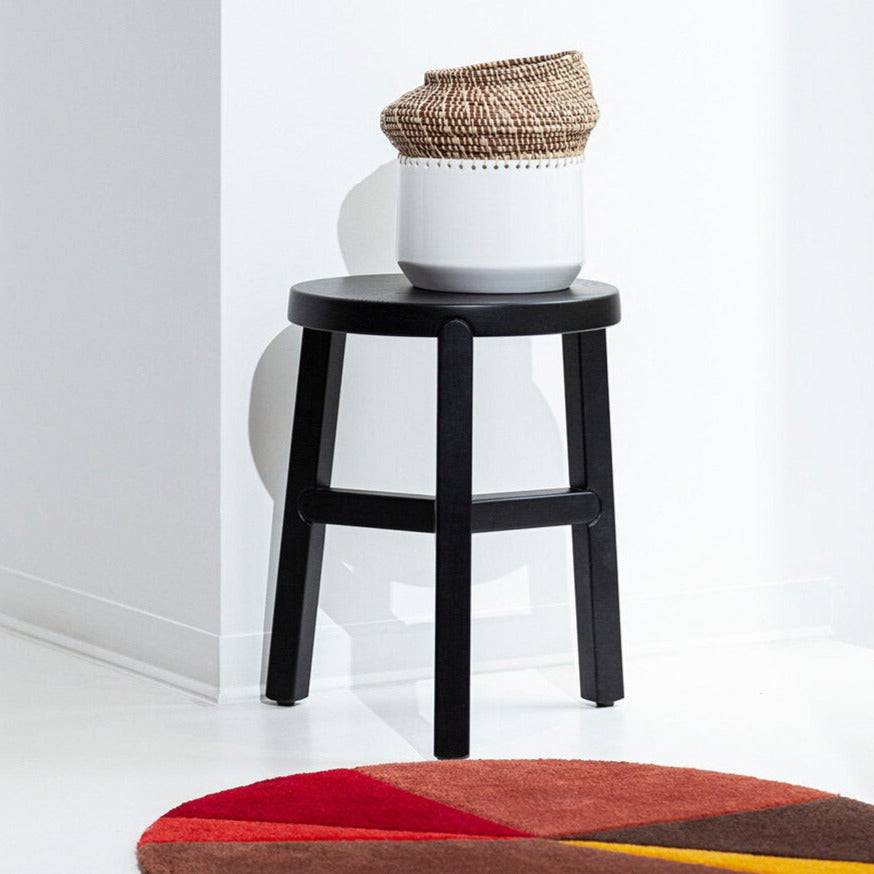 Glyph Stool - Black - THAT COOL LIVING