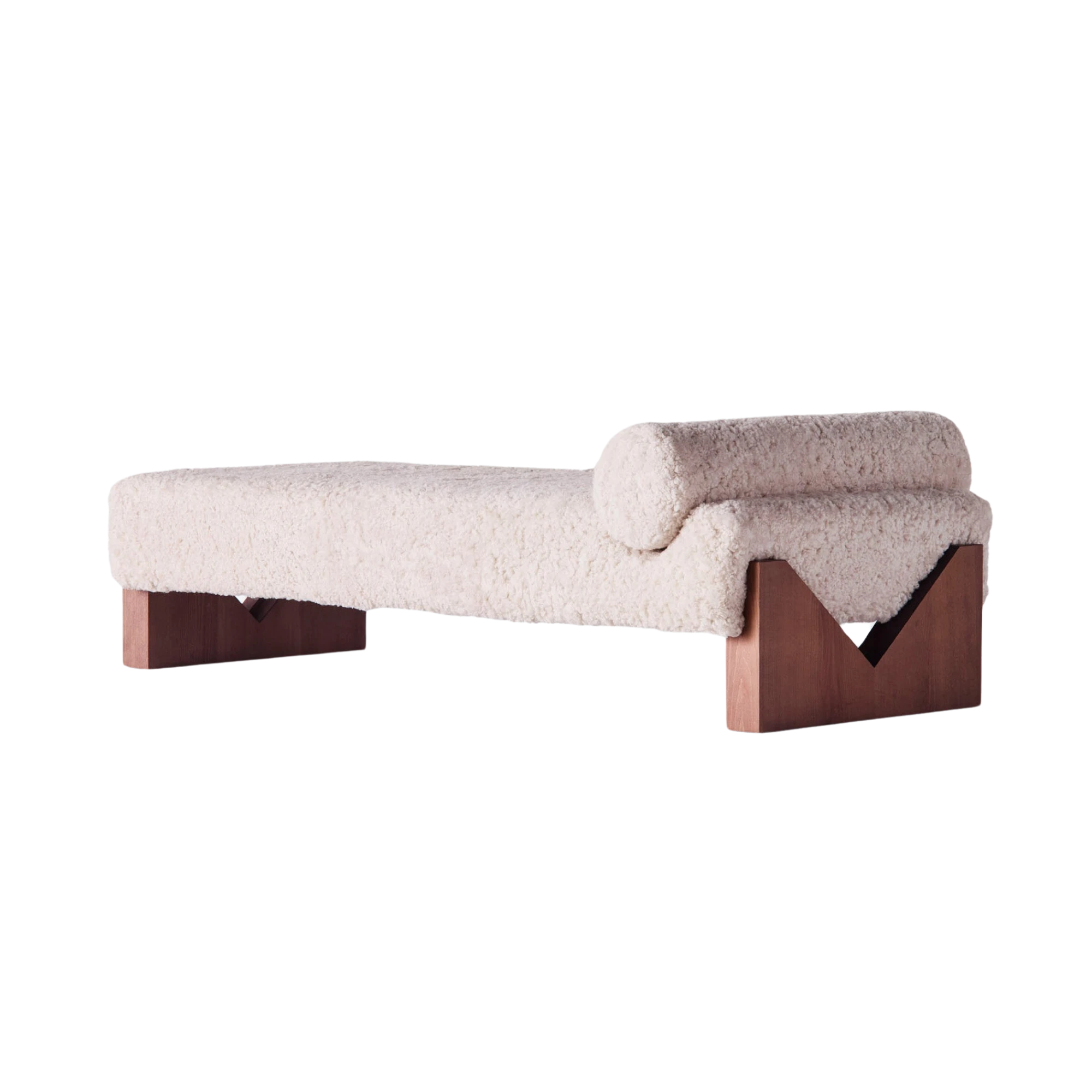 V Daybed - Sheepskin - THAT COOL LIVING