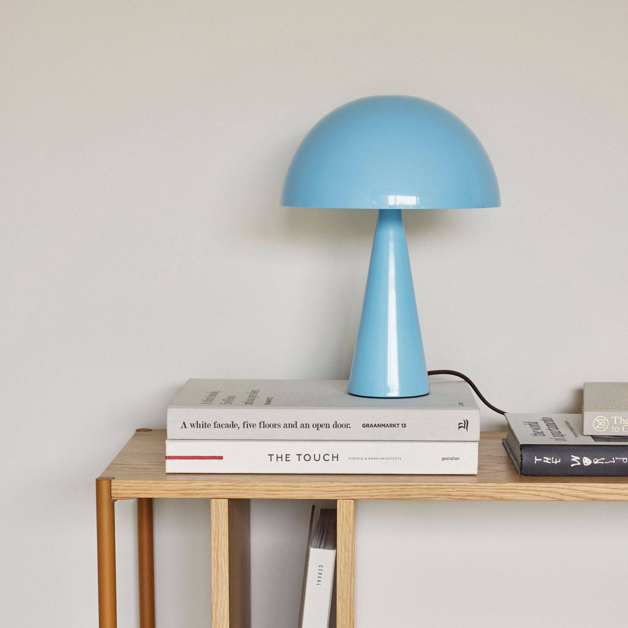 Mushroom Table Lamp - Blue - THAT COOL LIVING