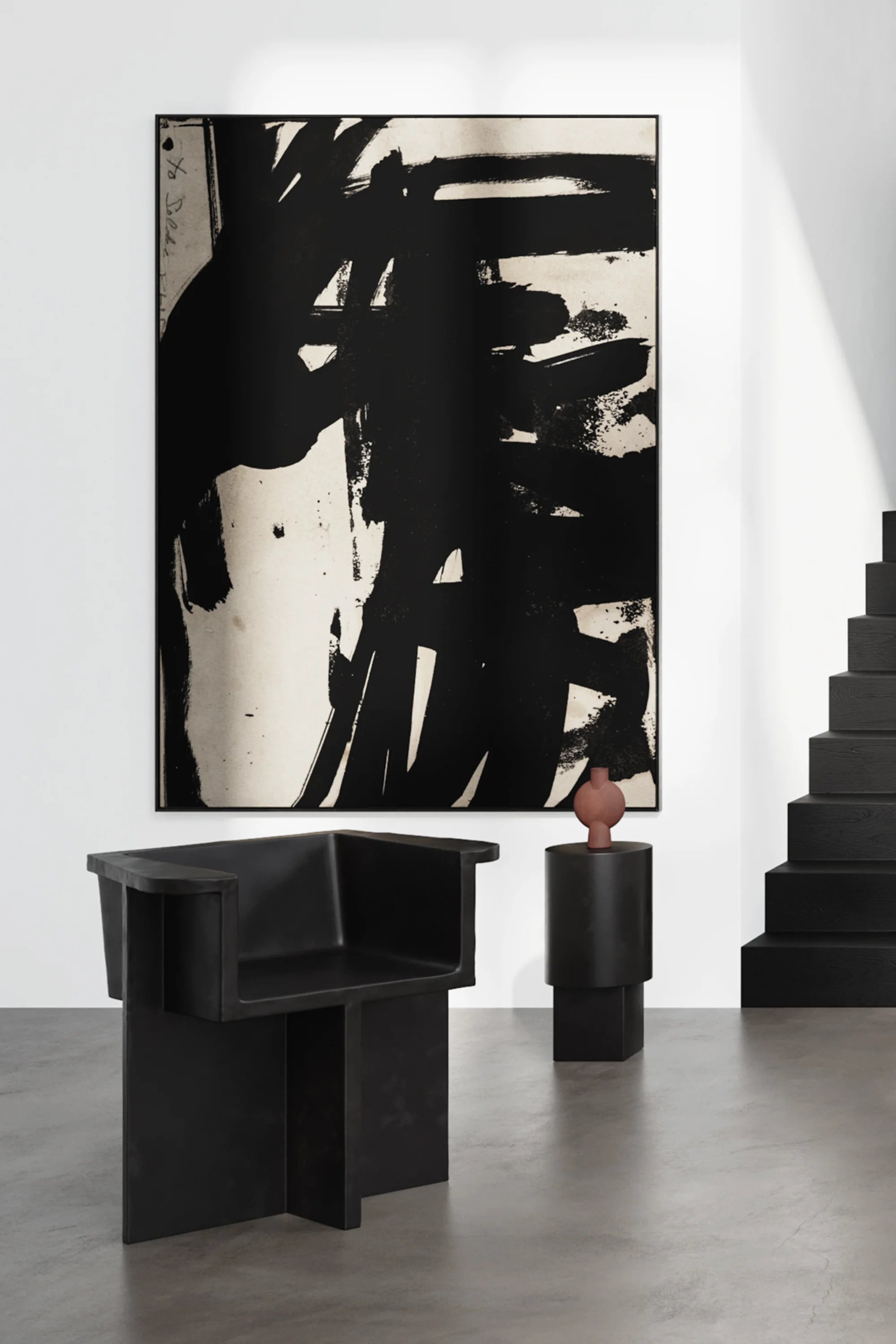 Column Side Table