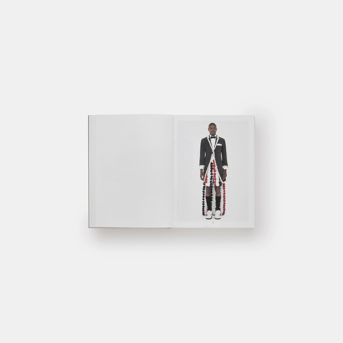 A high-quality, luxury Thom Browne product featuring exquisite craftsmanship and attention to detail