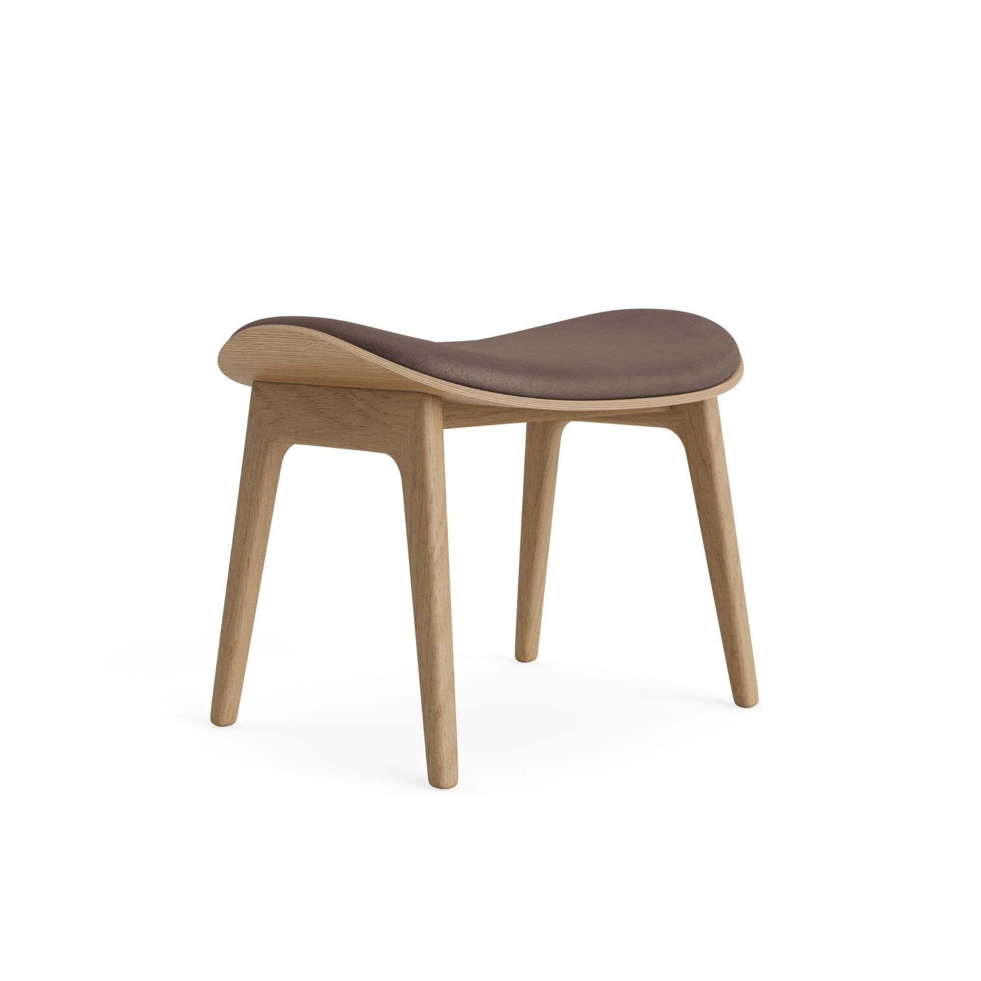 Elephant Lounge Stool - Leather - THAT COOL LIVING