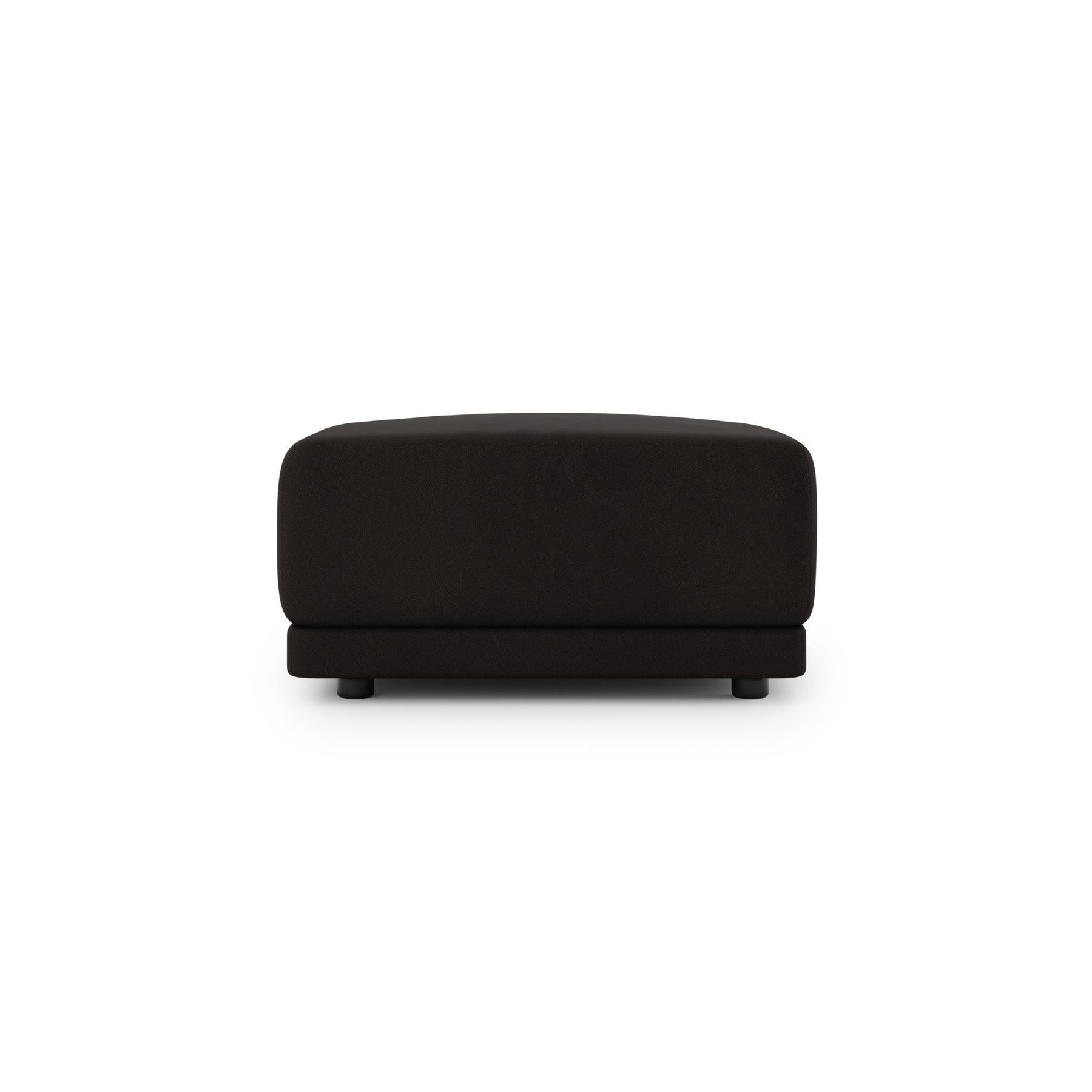 Kelston Ottoman | Leather - THAT COOL LIVING