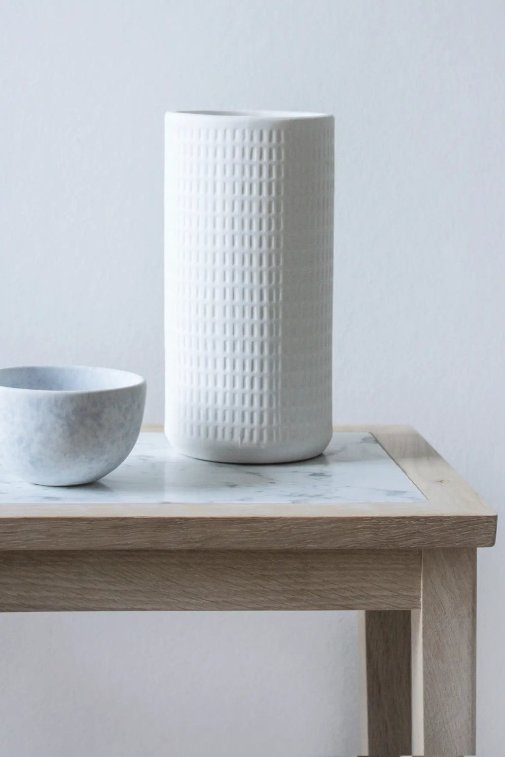 No 1 Side Table with Marble Top and Gold Metal Base