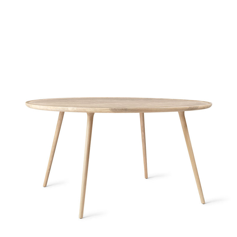 Accent Dining Table | Matt Lacquered Oak | Ø 140 | by Space Copenhagen - THAT COOL LIVING
