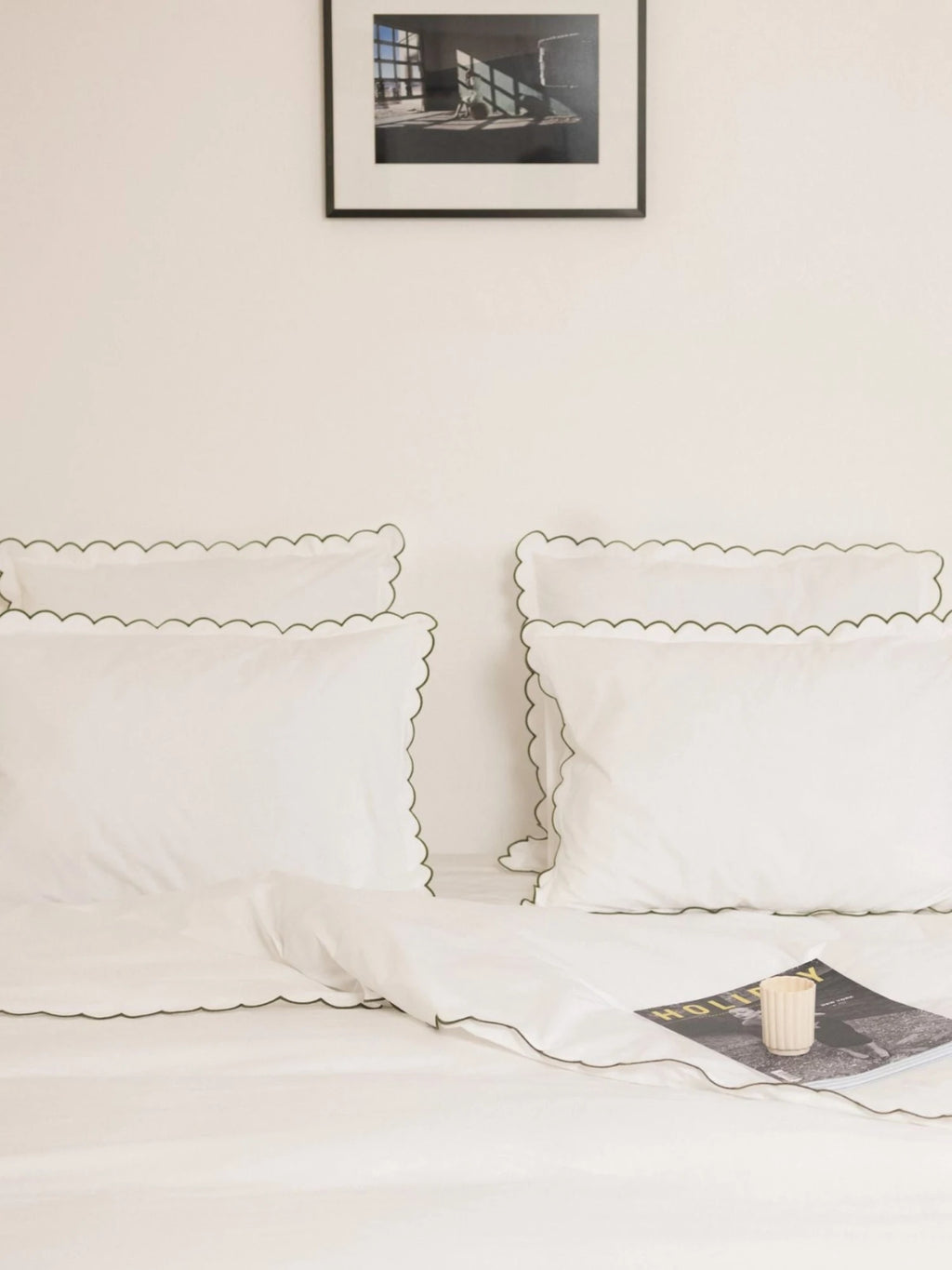 Scalloped Duvet Cover