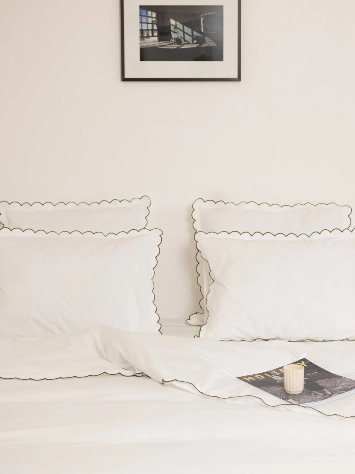 Scalloped Duvet Cover by Tomete - THAT COOL LIVING